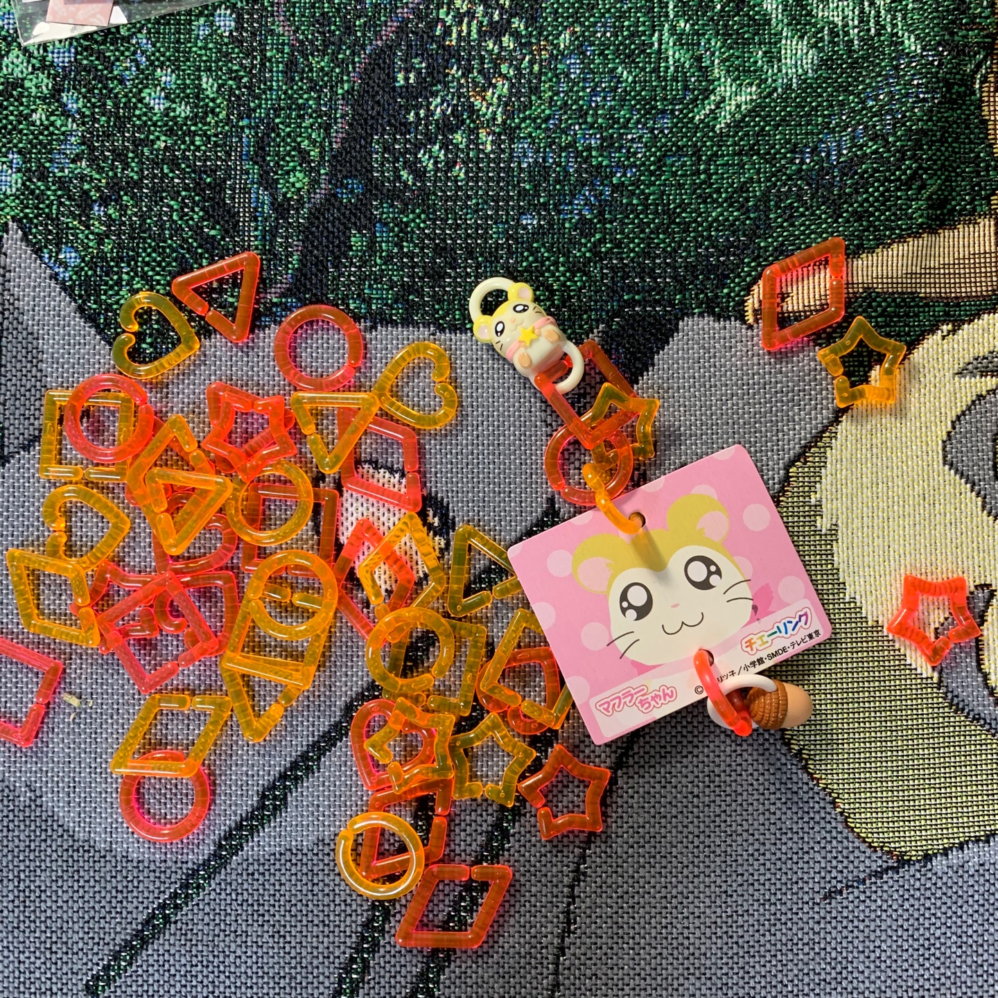 [빈티지] 햄토리 머플러 모빌🧶