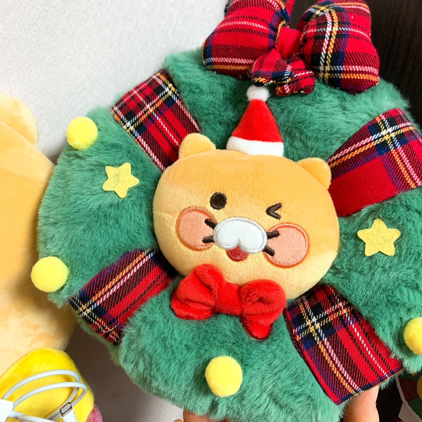 크리스마스 리스 춘식이