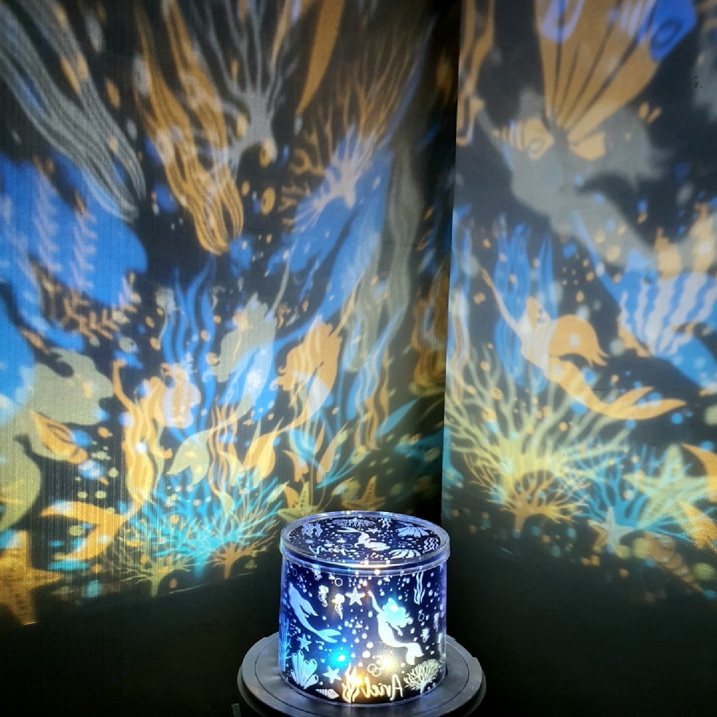 좋은 꿈을 꾸게 해줄 에리얼 룸 프로젝션 🧜‍♀️