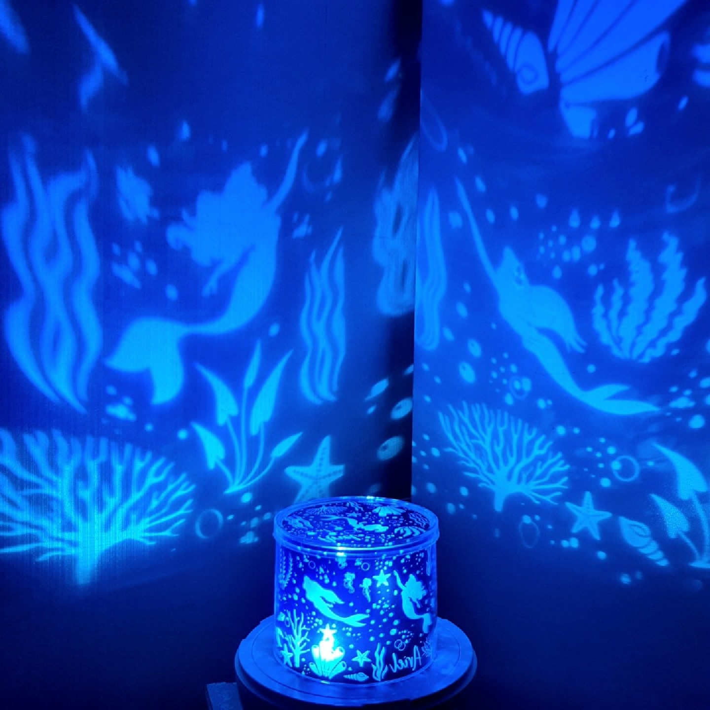 좋은 꿈을 꾸게 해줄 에리얼 룸 프로젝션 🧜‍♀️