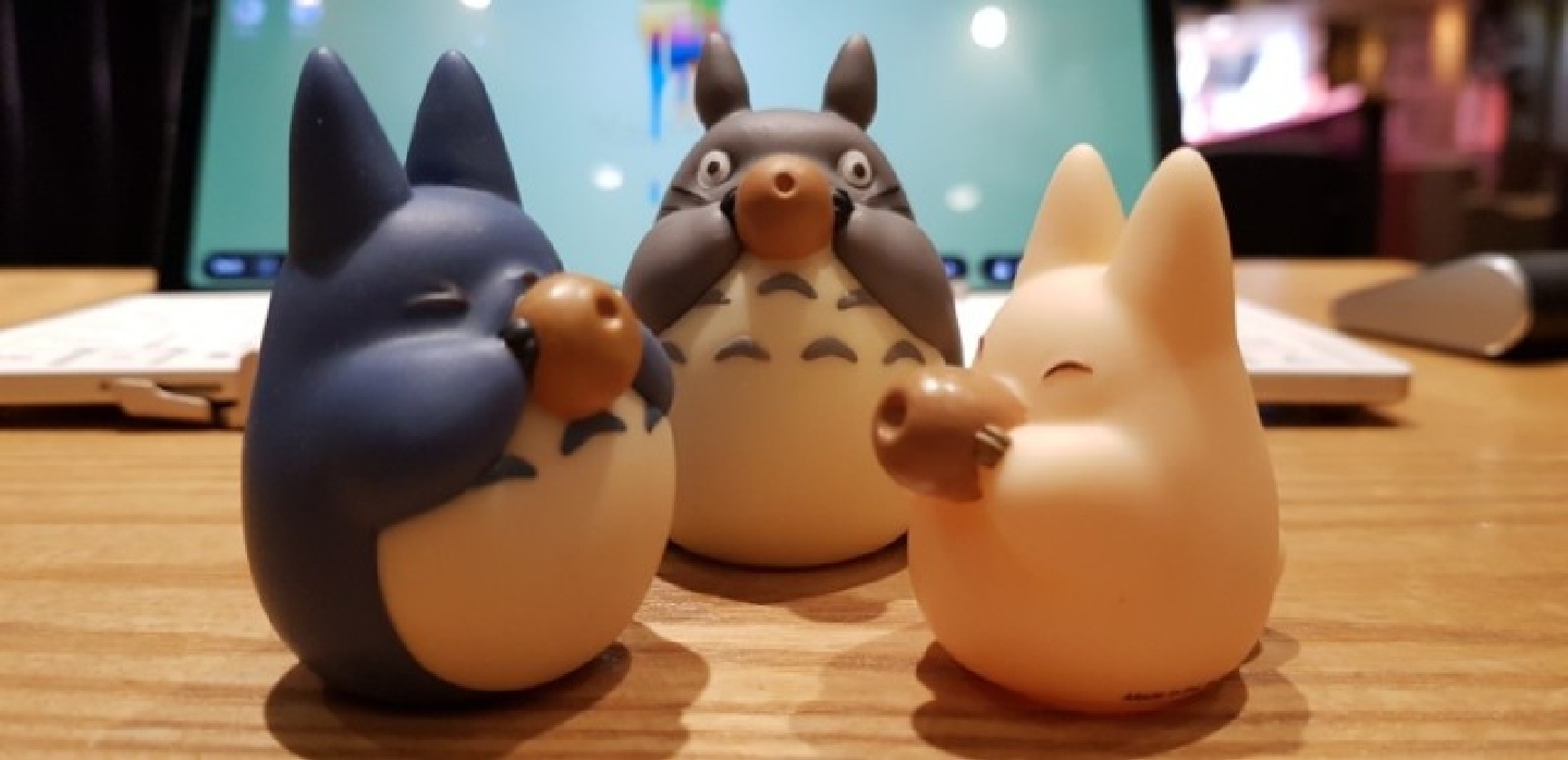 [토토로] 달밤아래서 오카리나