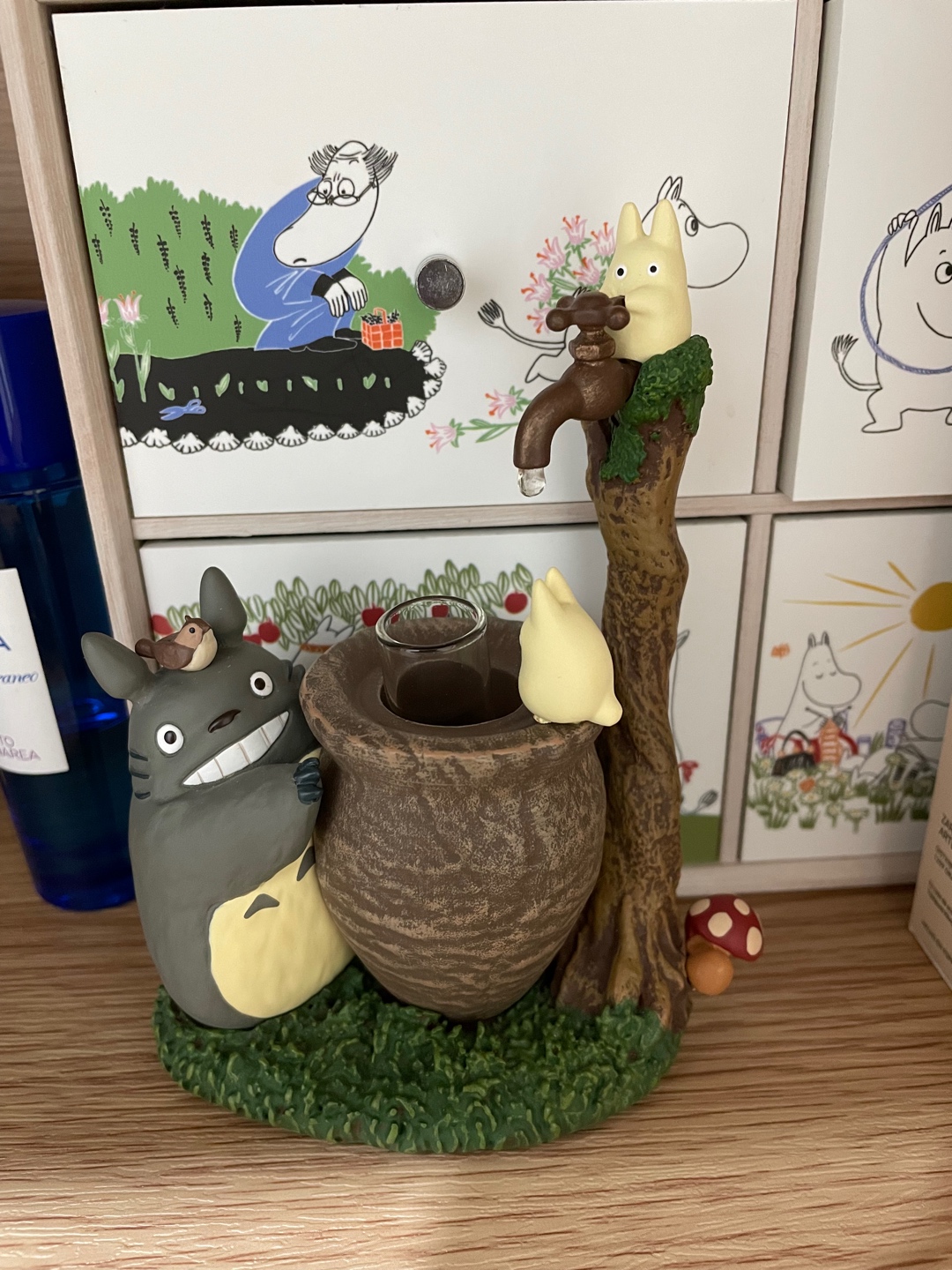 토토로 한송이 꽃병 