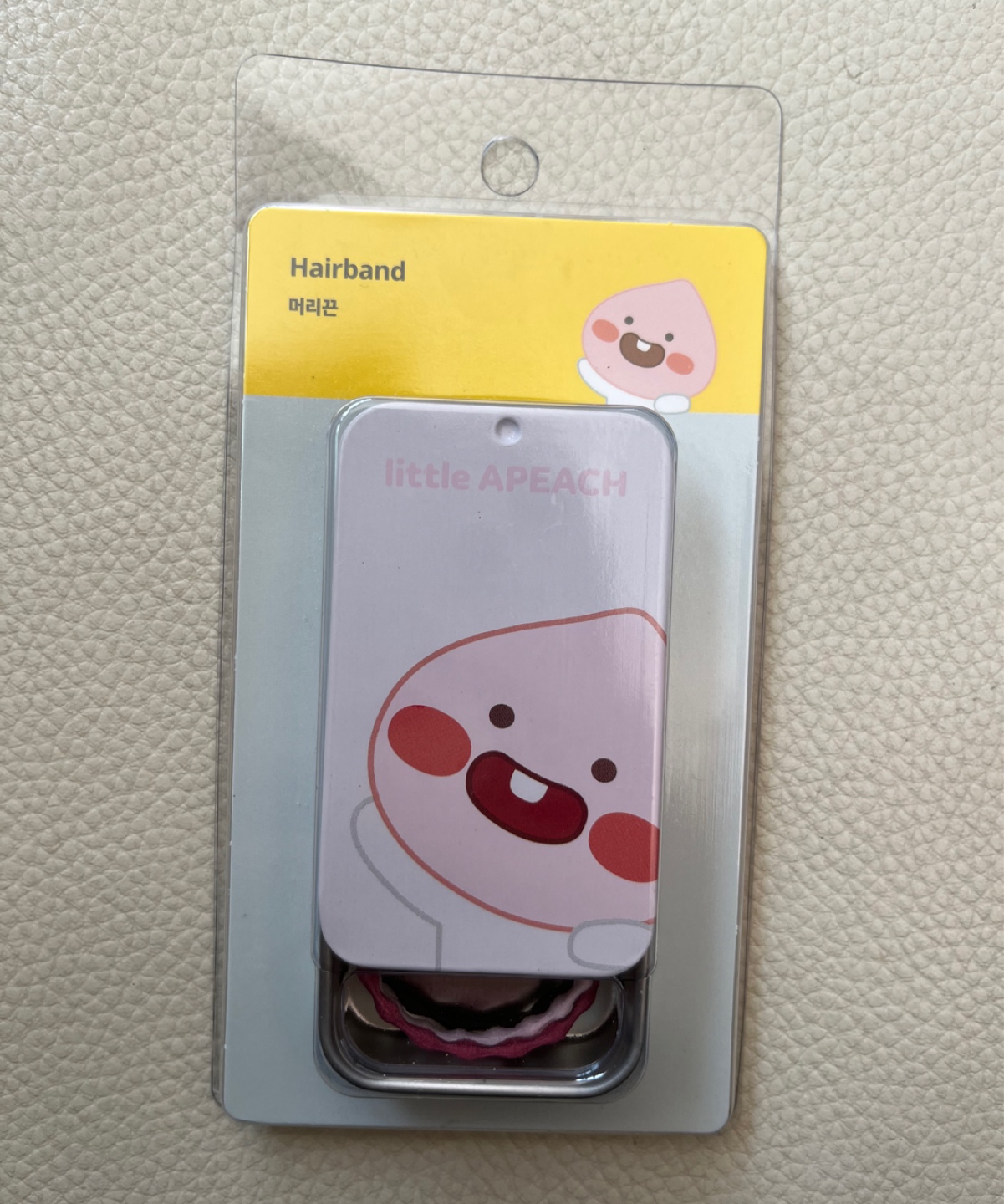 어피치 머리끈