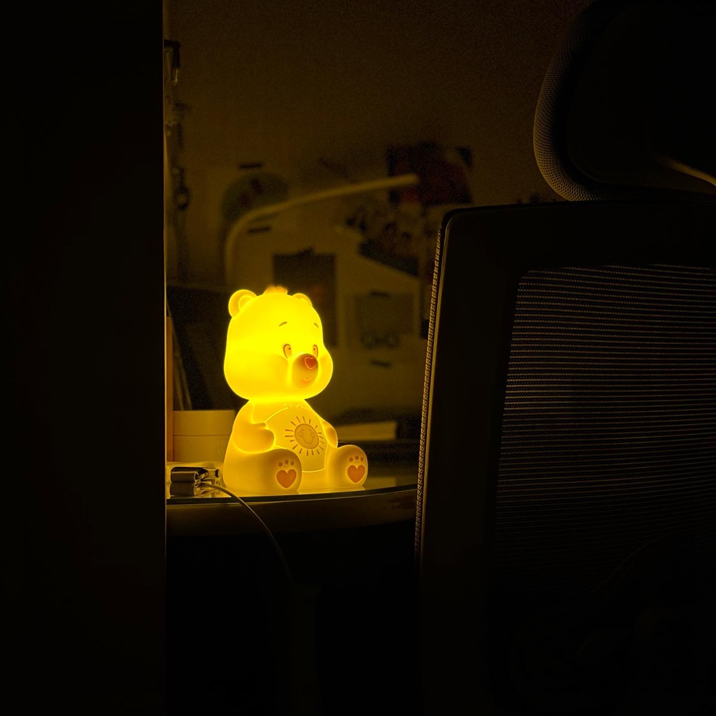 💛케어베어 무드등 옐로우💛