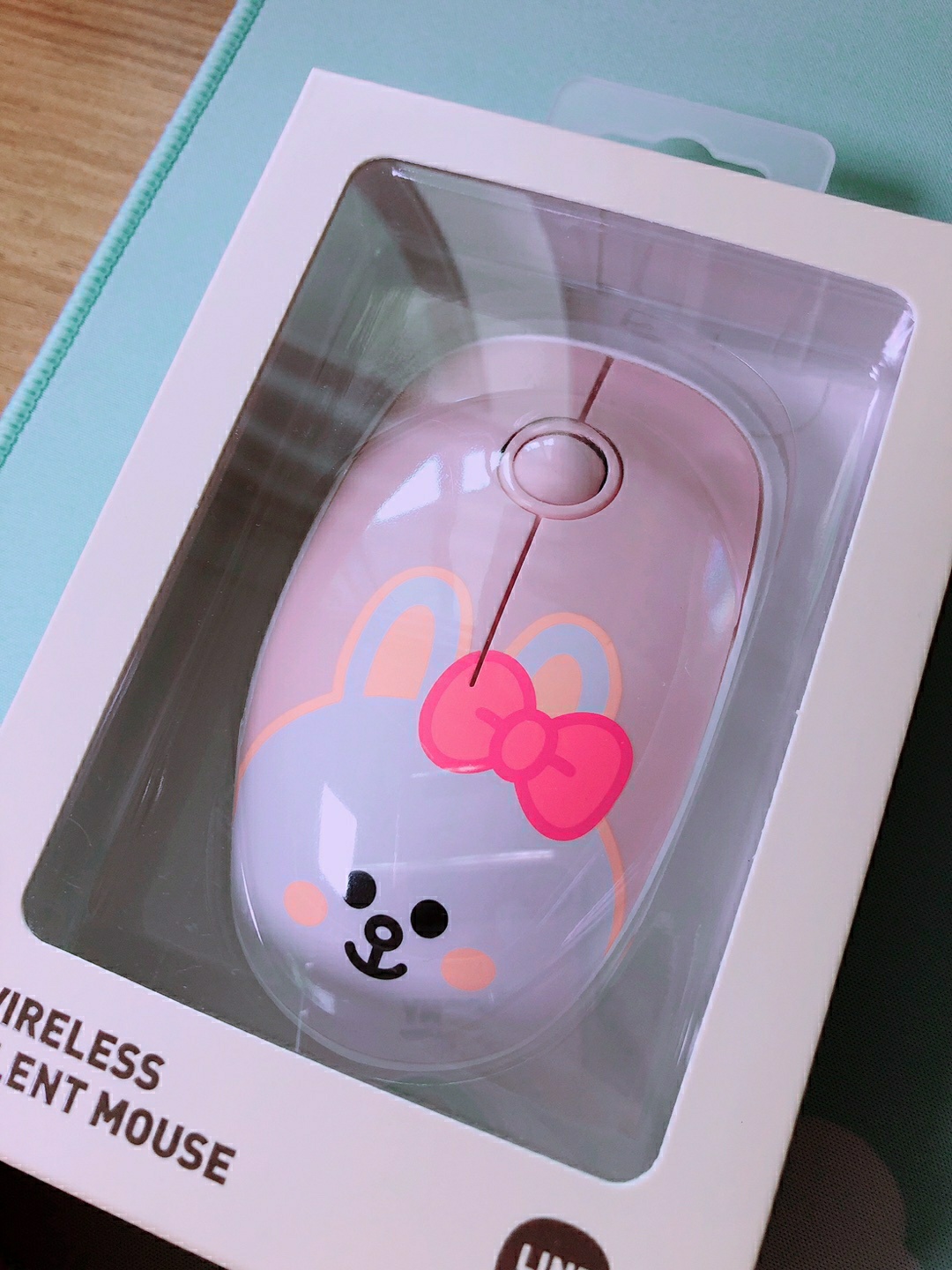 [로이체] 라인프렌즈 미니 저소음 무선마우스 19,900원