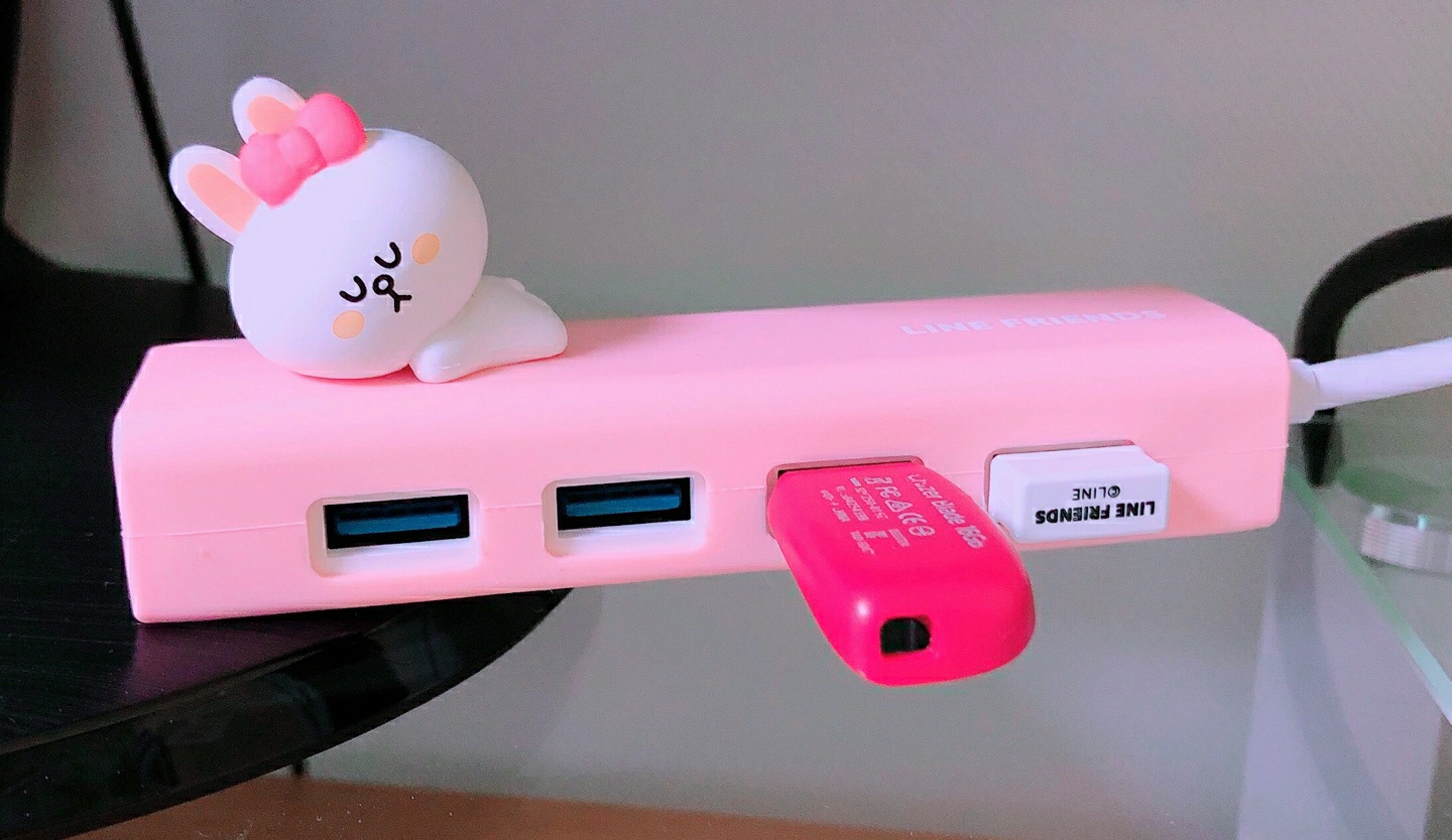 [로이체] 라인프렌즈 미니 피규어 USB 3.0 허브 29,900원
