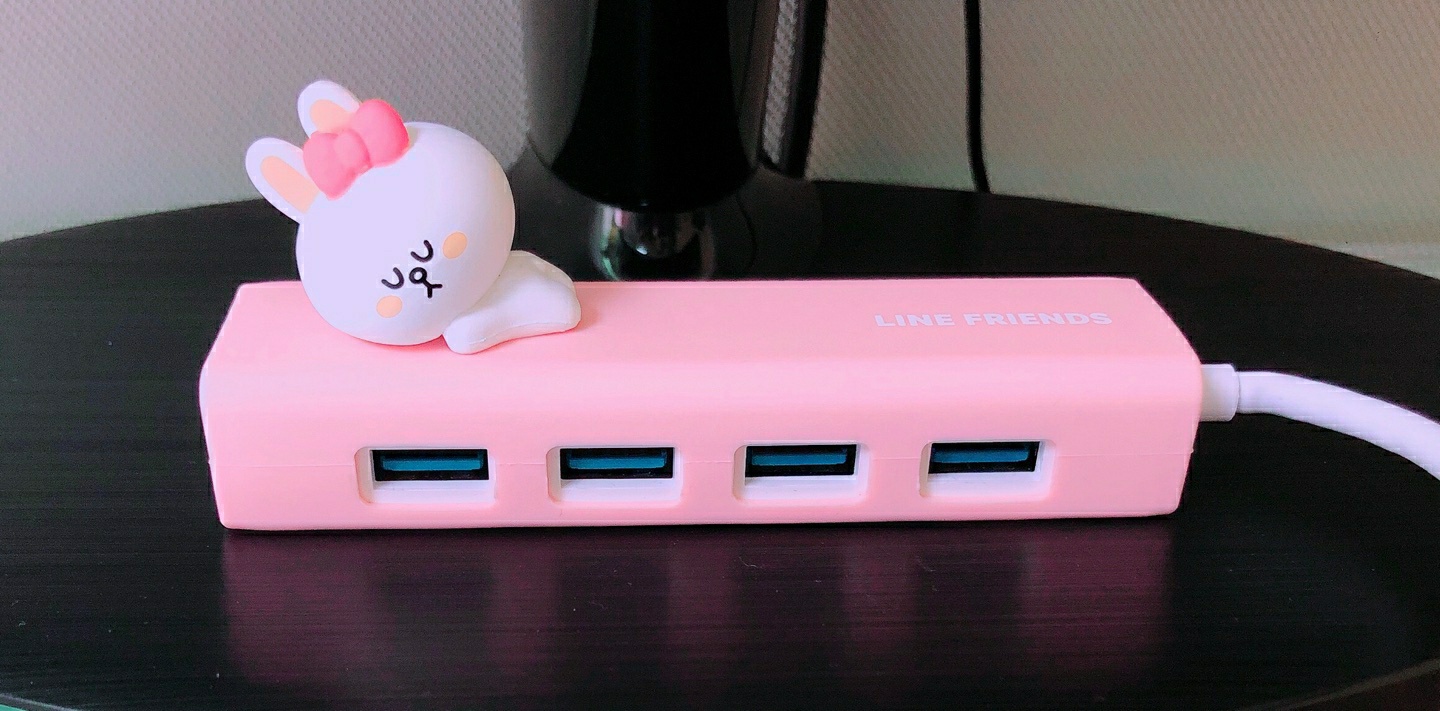 [로이체] 라인프렌즈 미니 피규어 USB 3.0 허브 29,900원