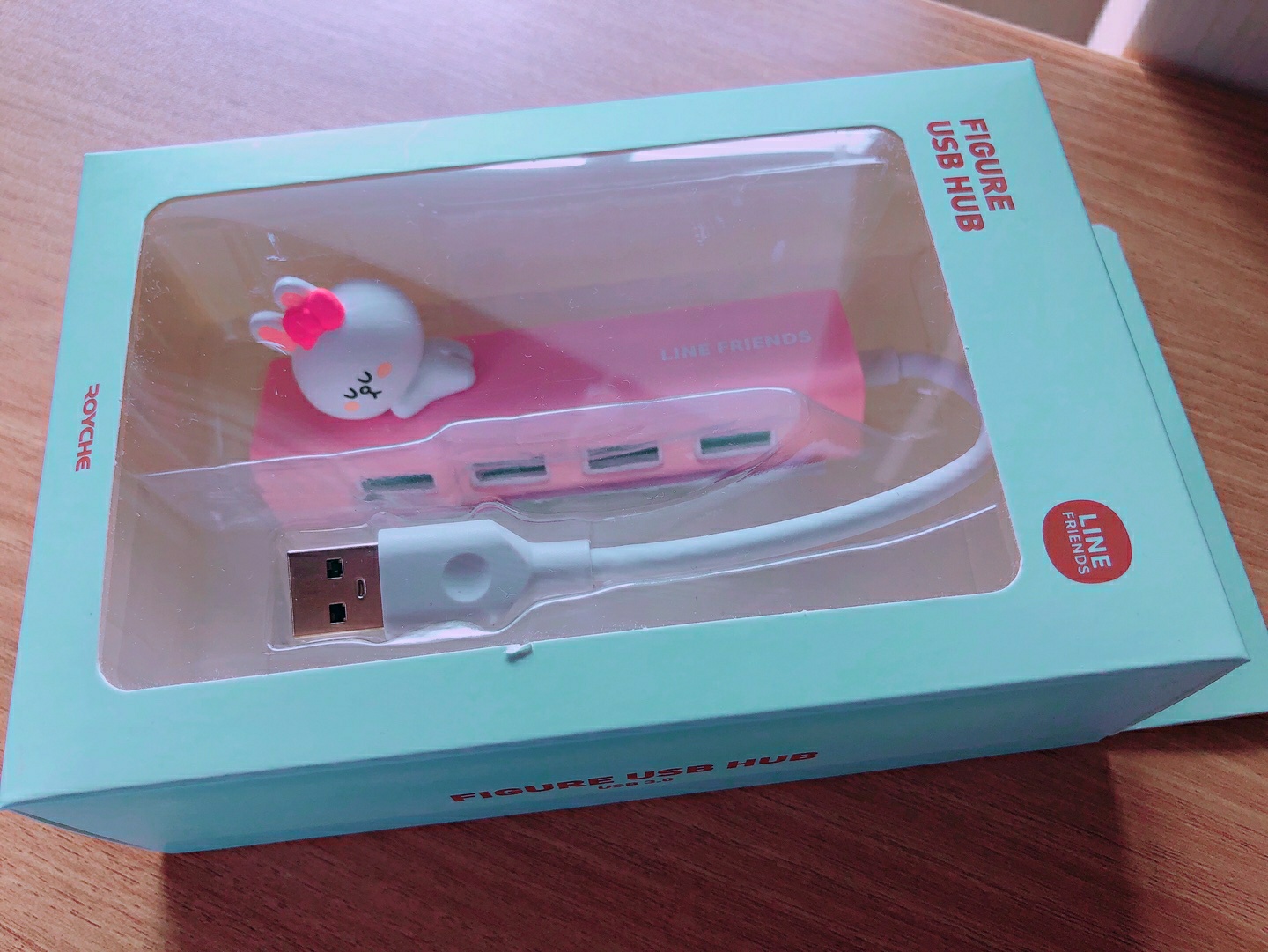 [로이체] 라인프렌즈 미니 피규어 USB 3.0 허브 29,900원