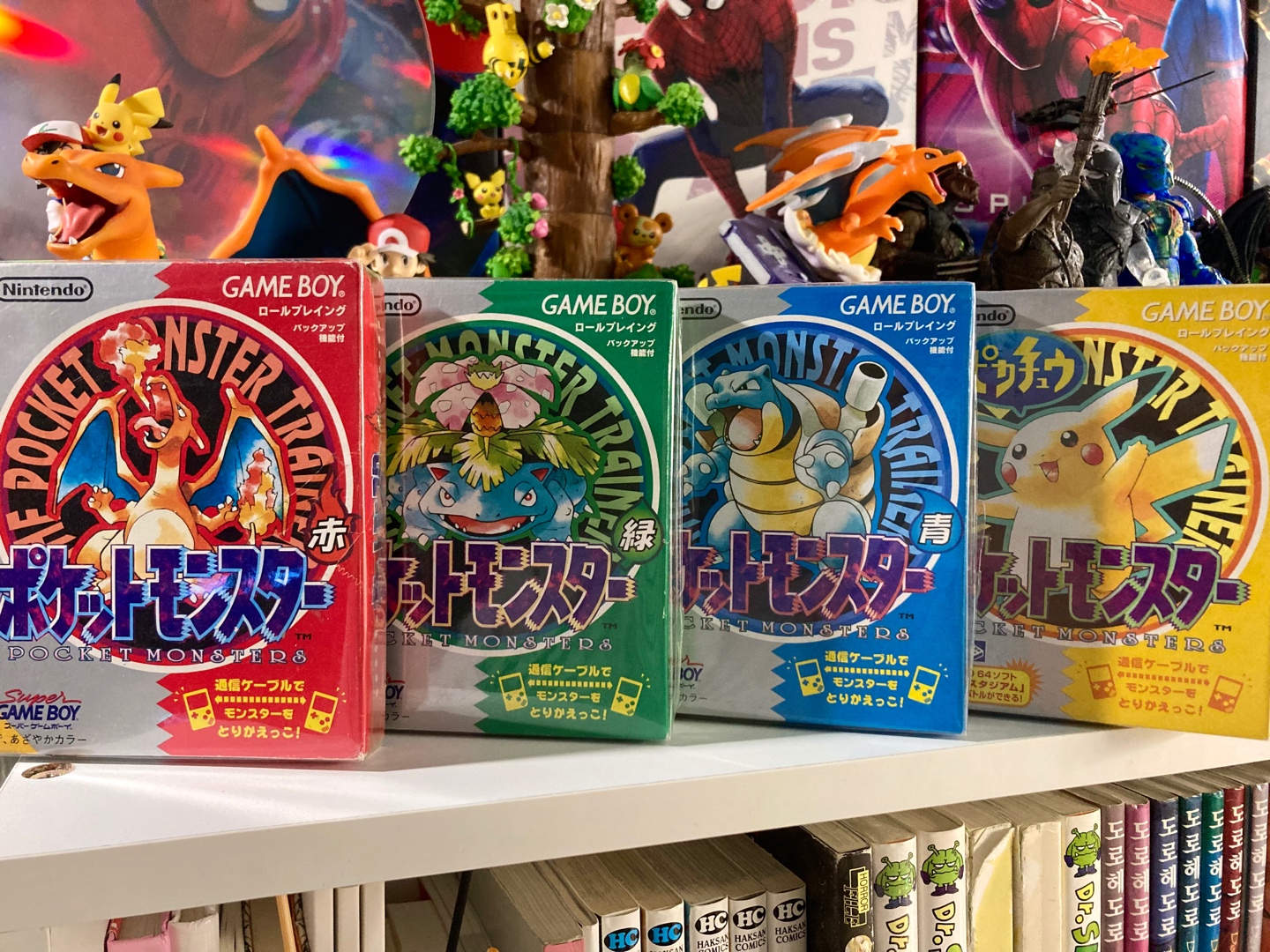 GAME BOY 포켓몬스터 1세대 (적, 녹, 청, 노)