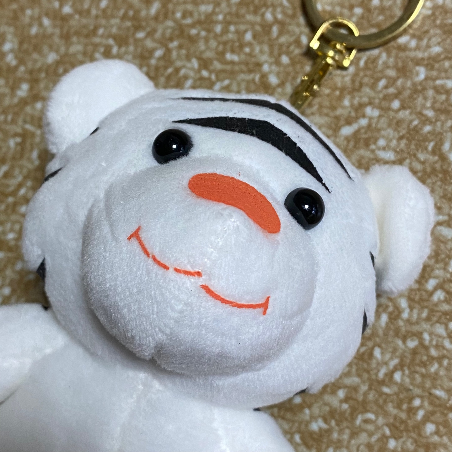 백호 호랑이 인형 키링