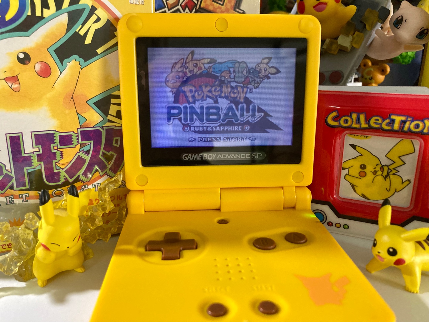 GAME BOY 어드벤스 SP 피카츄 버전