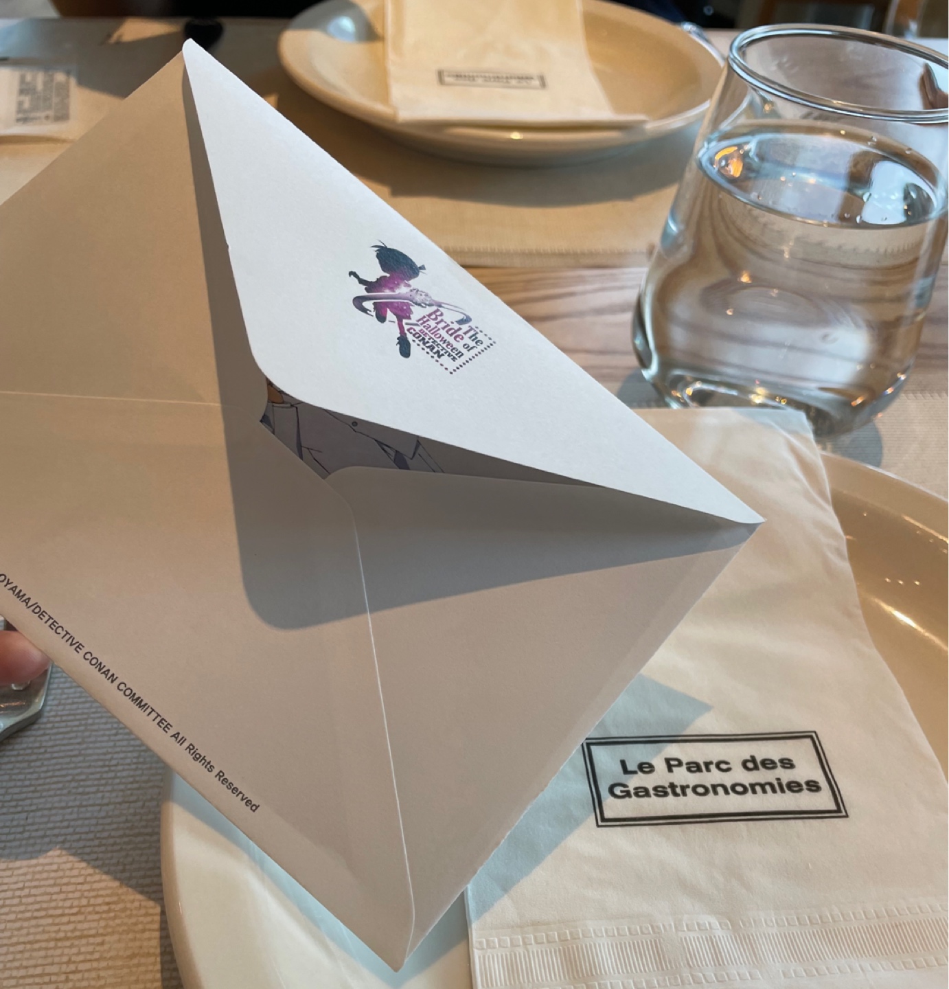 코난 유료 시사회 굿즈