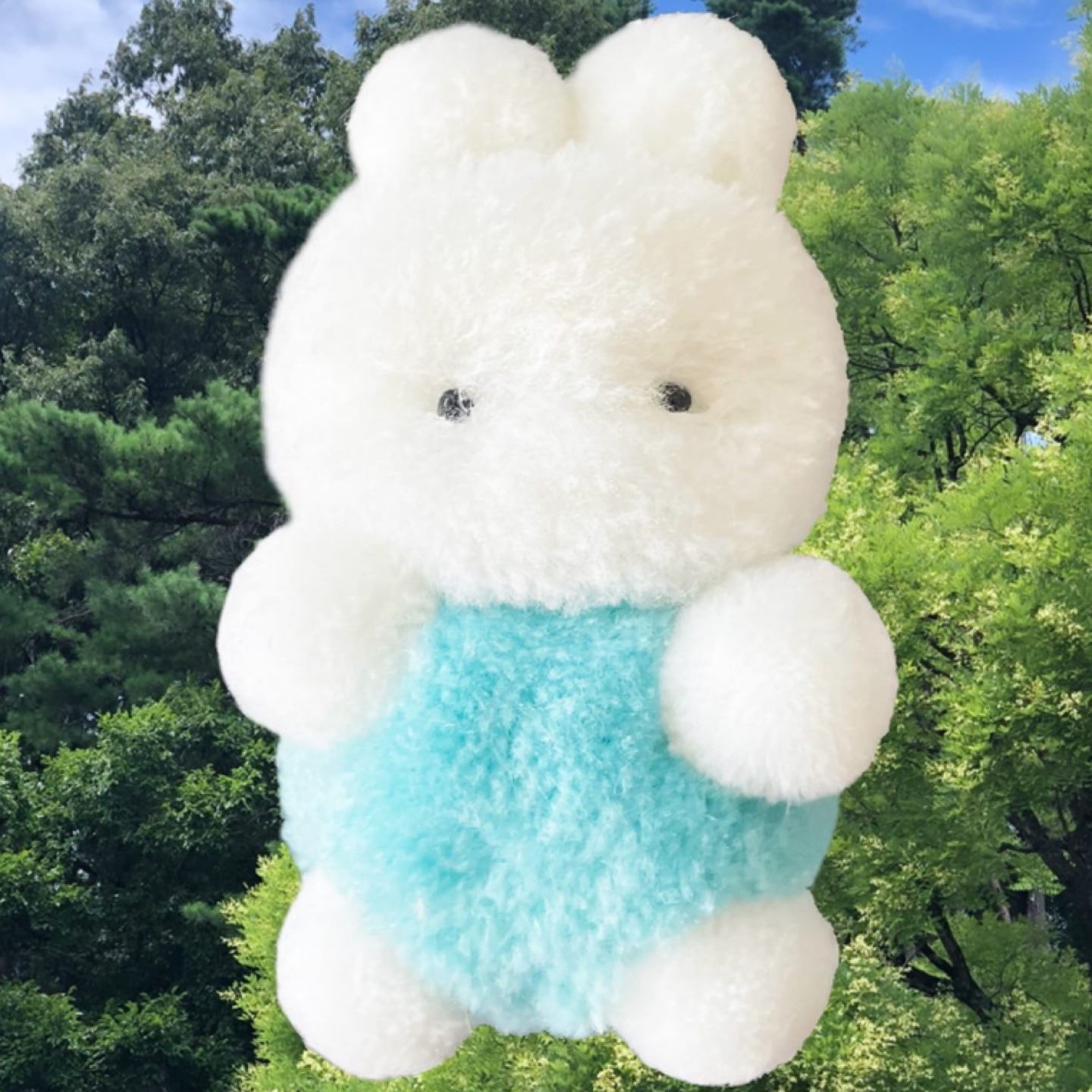자연을 만끽하는 토깽이🐰🍀