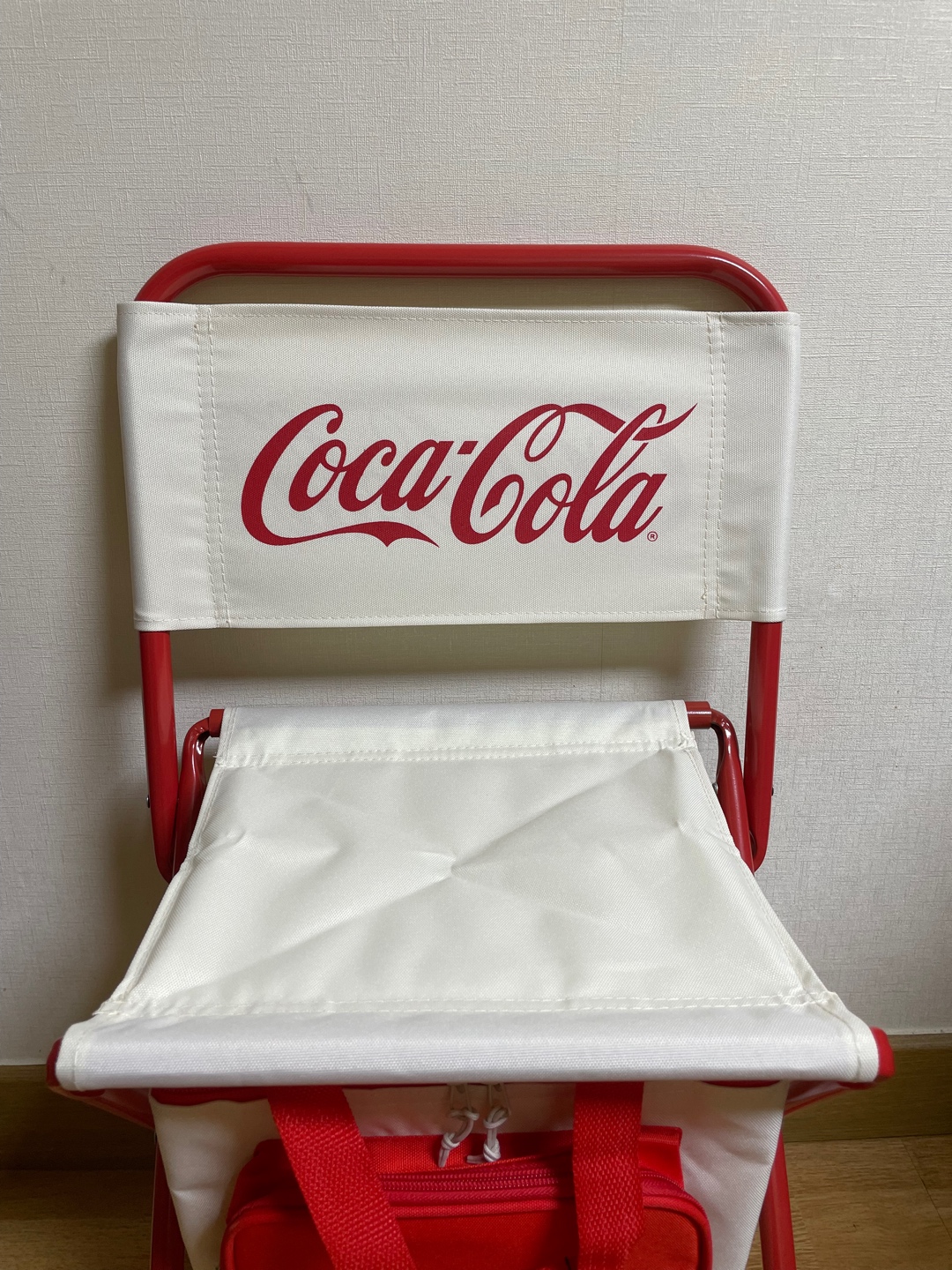 코카콜라 보냉백 캠핑의자