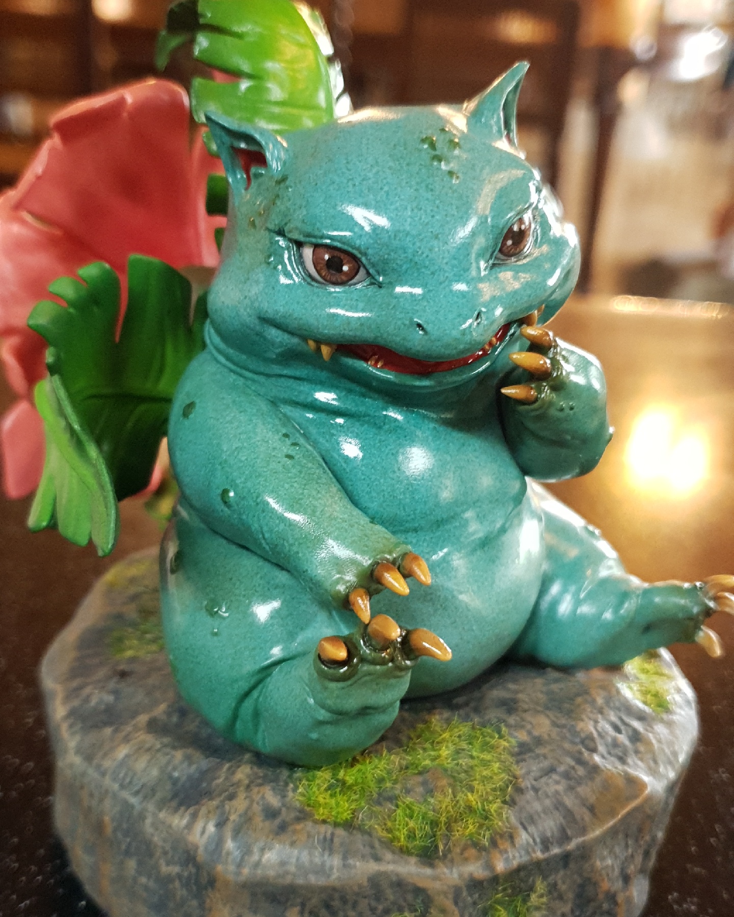 zero mofan 포켓몬스터 레진 실사판 이상해꽃