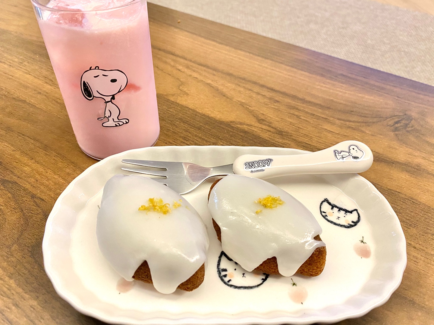 고양이와 스누피❣️