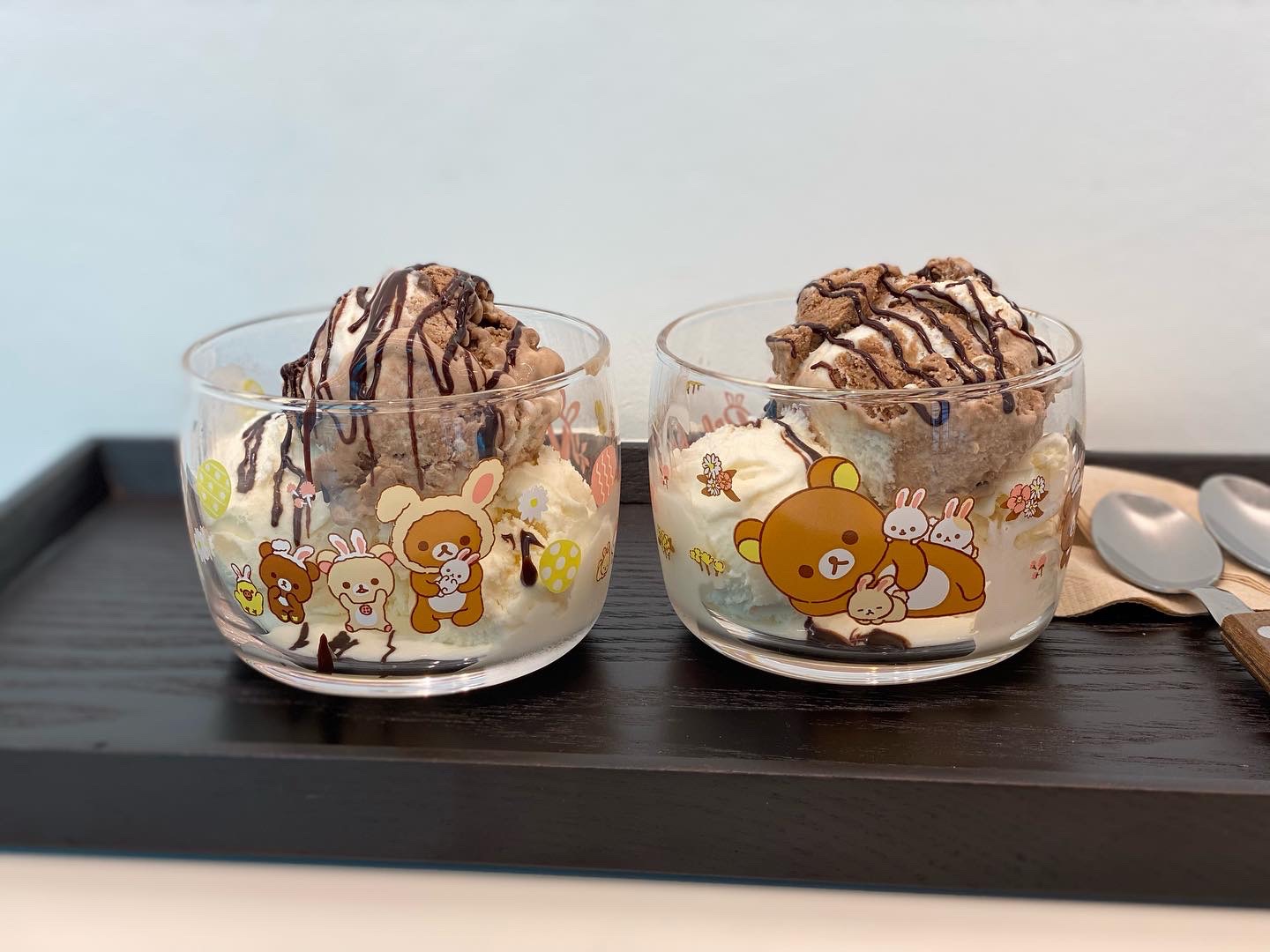 [리락쿠마] 아이스크림을 담아!