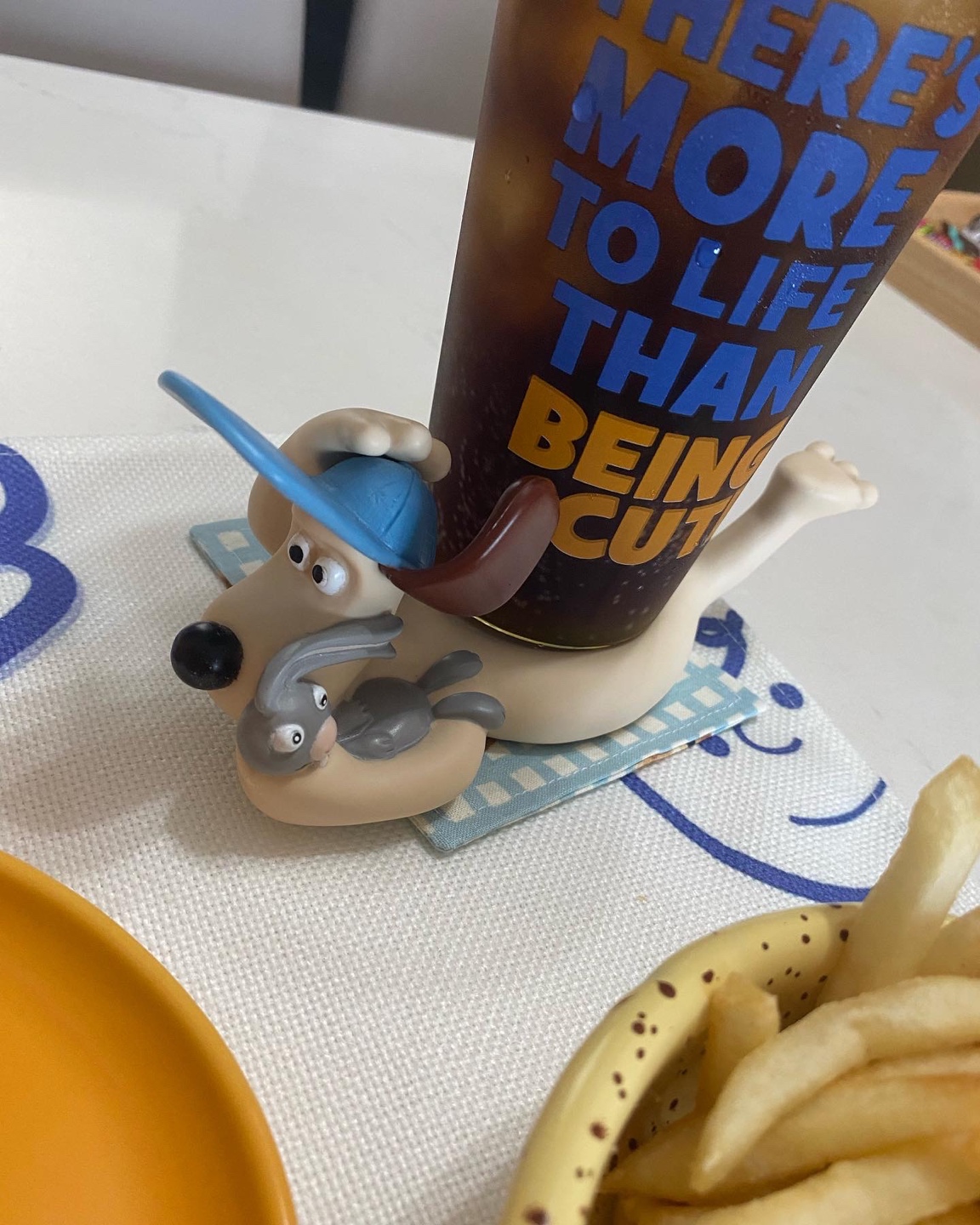 그로밋 티 코스터💙😆