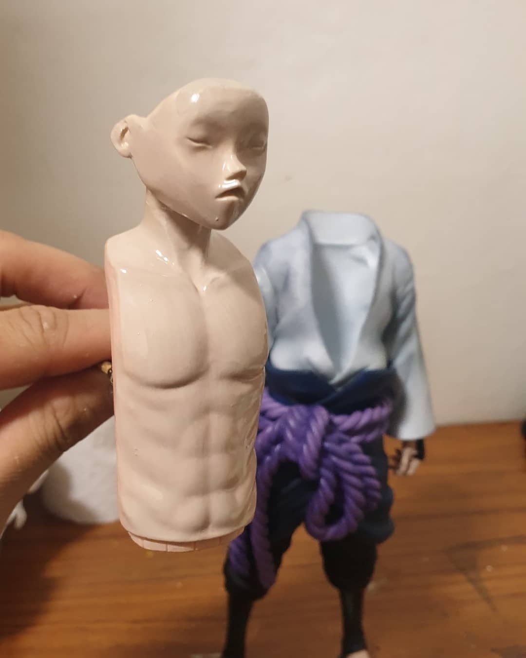 사스케 스테츄, 3A 헤드 이식 커스텀