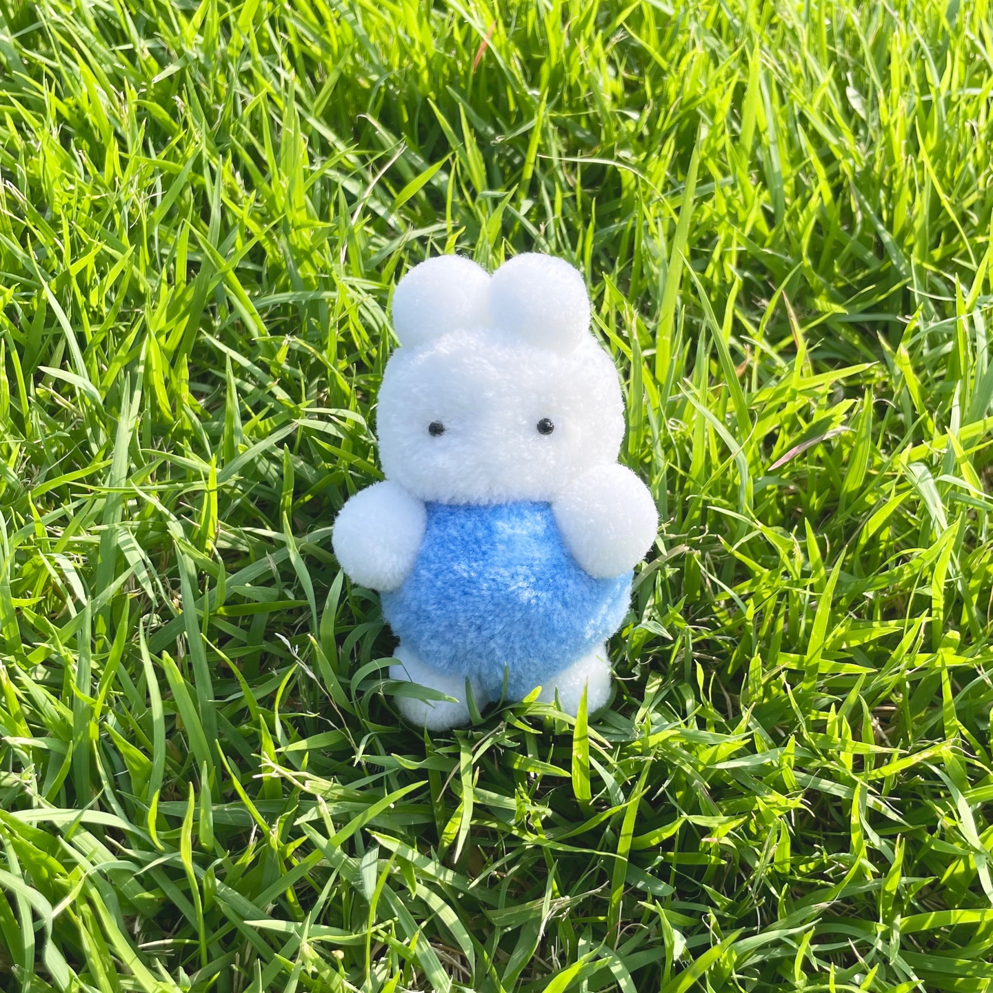 차려입은 토깽이는 산책중🐰💙