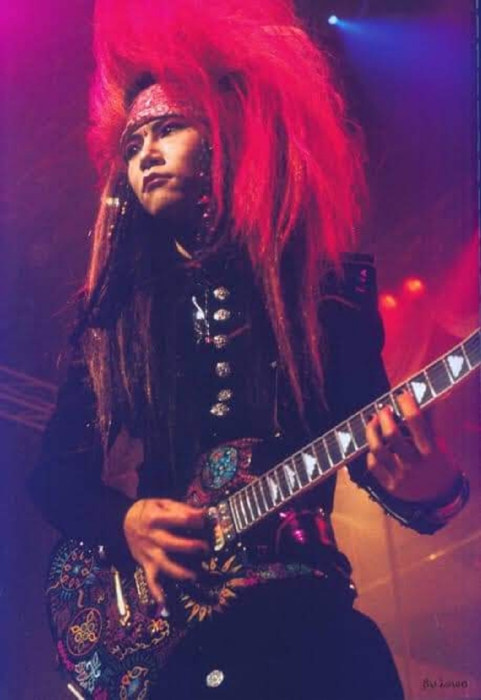 FERNANDES(페르난데스) MG 145X HIDE Signaㅣture  Guitar (히데 시그네쳐 기타)