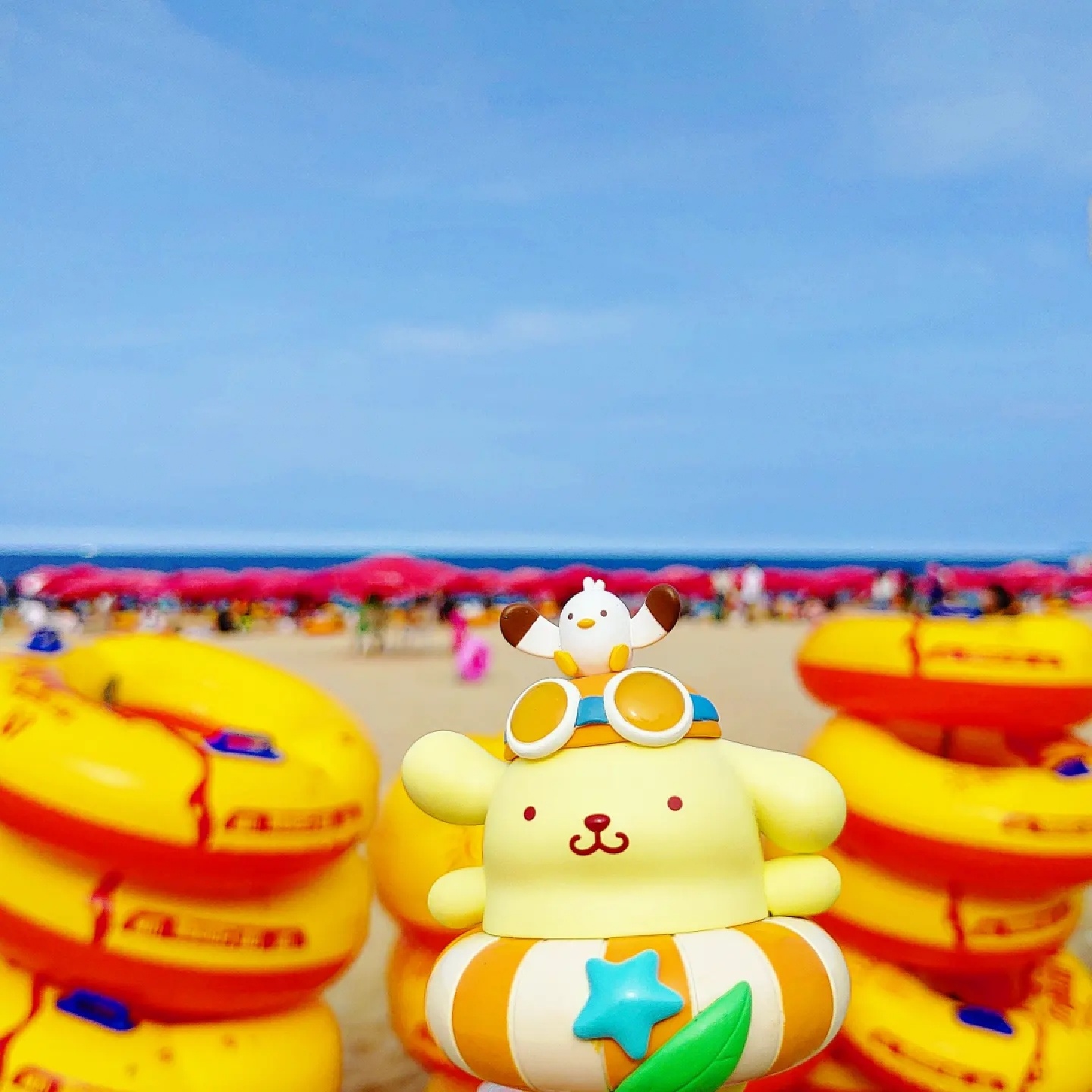 튜브를 정리하는 푸푸푸링~!