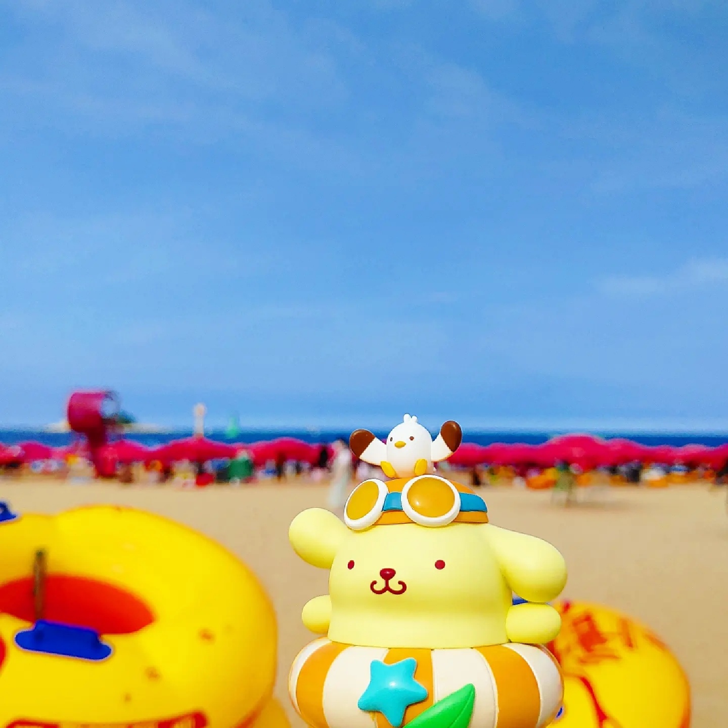 튜브를 정리하는 푸푸푸링~!