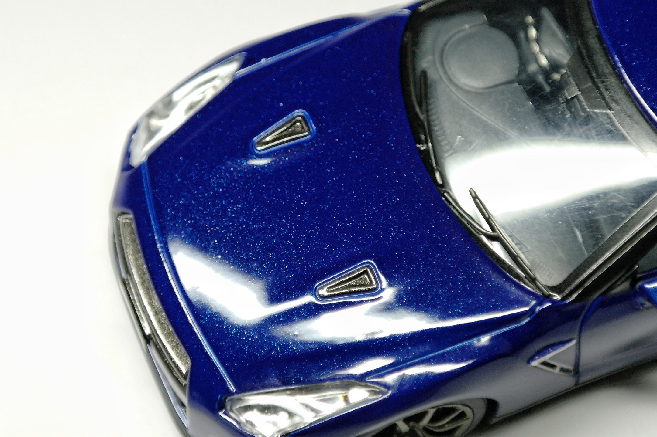 1/43 Kyosho Nissan R35 GT-R Aurora Flare Blue Pearl