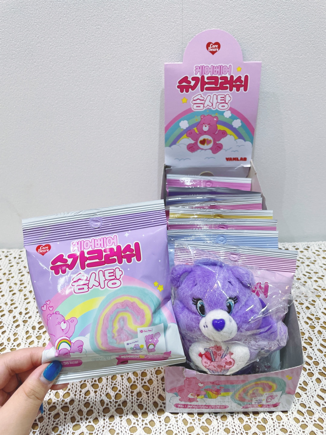 케어베어 슈가크러쉬 솜사탕 1BOX