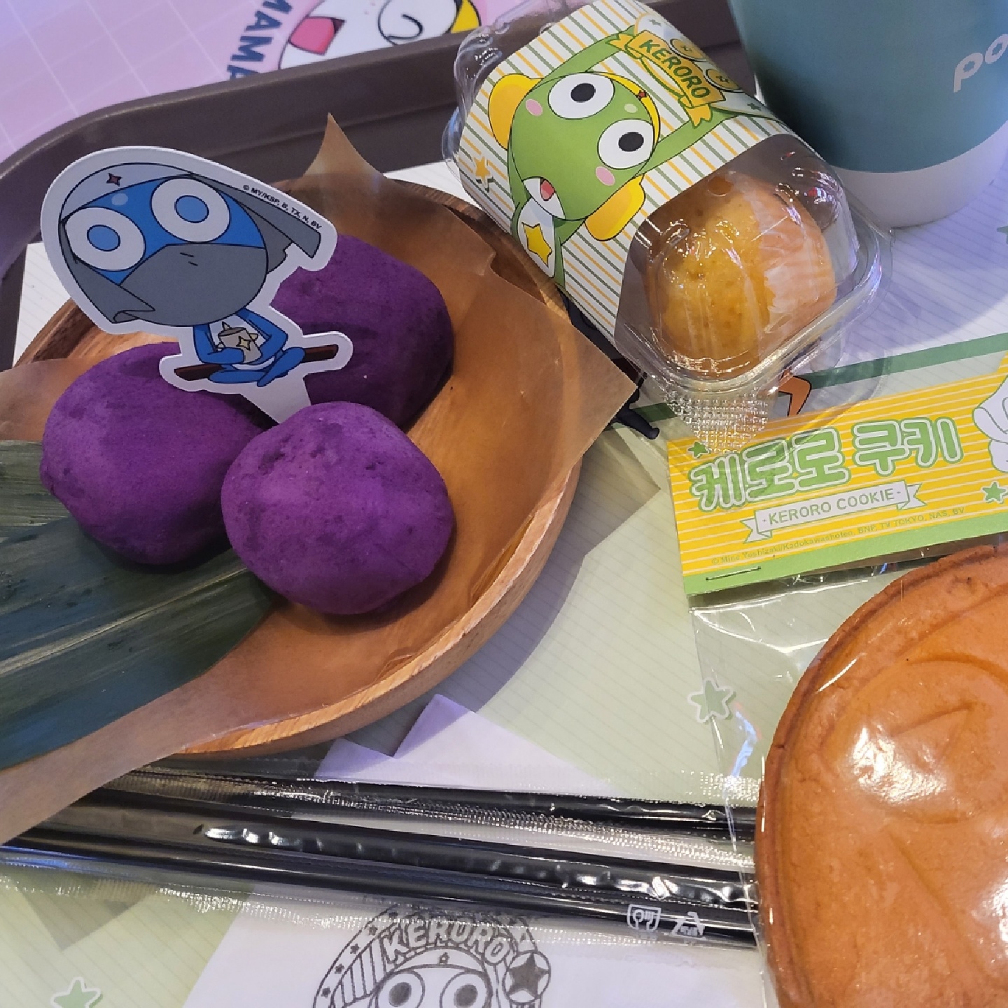 케로로 카페 방문💚