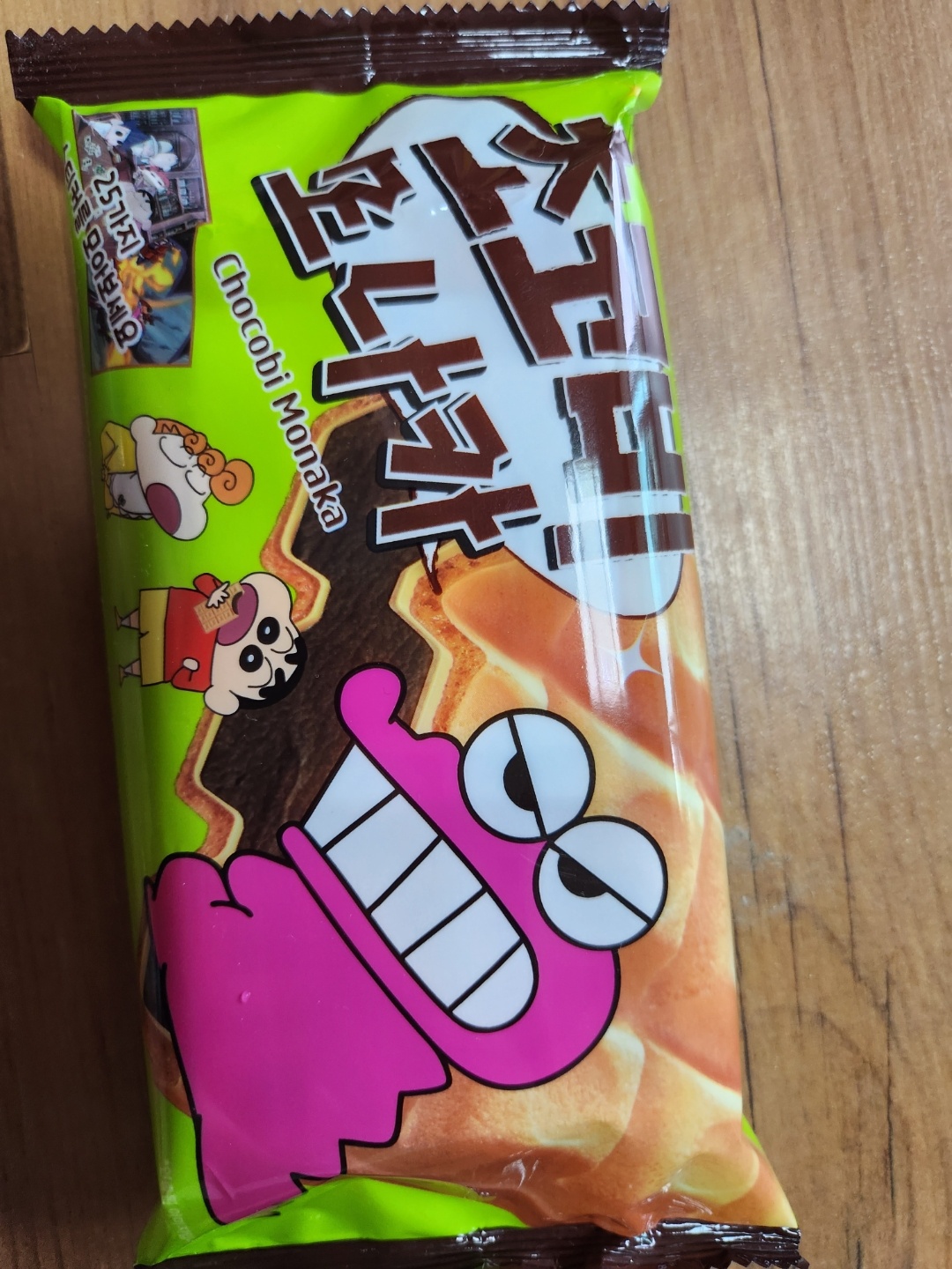 짱구 초코비 모나카