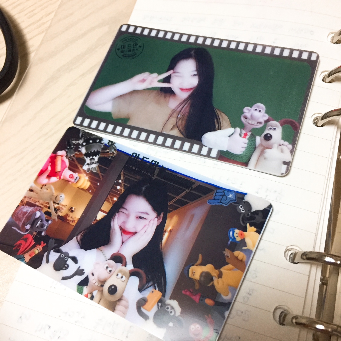 월레스와 그로밋 포토카드