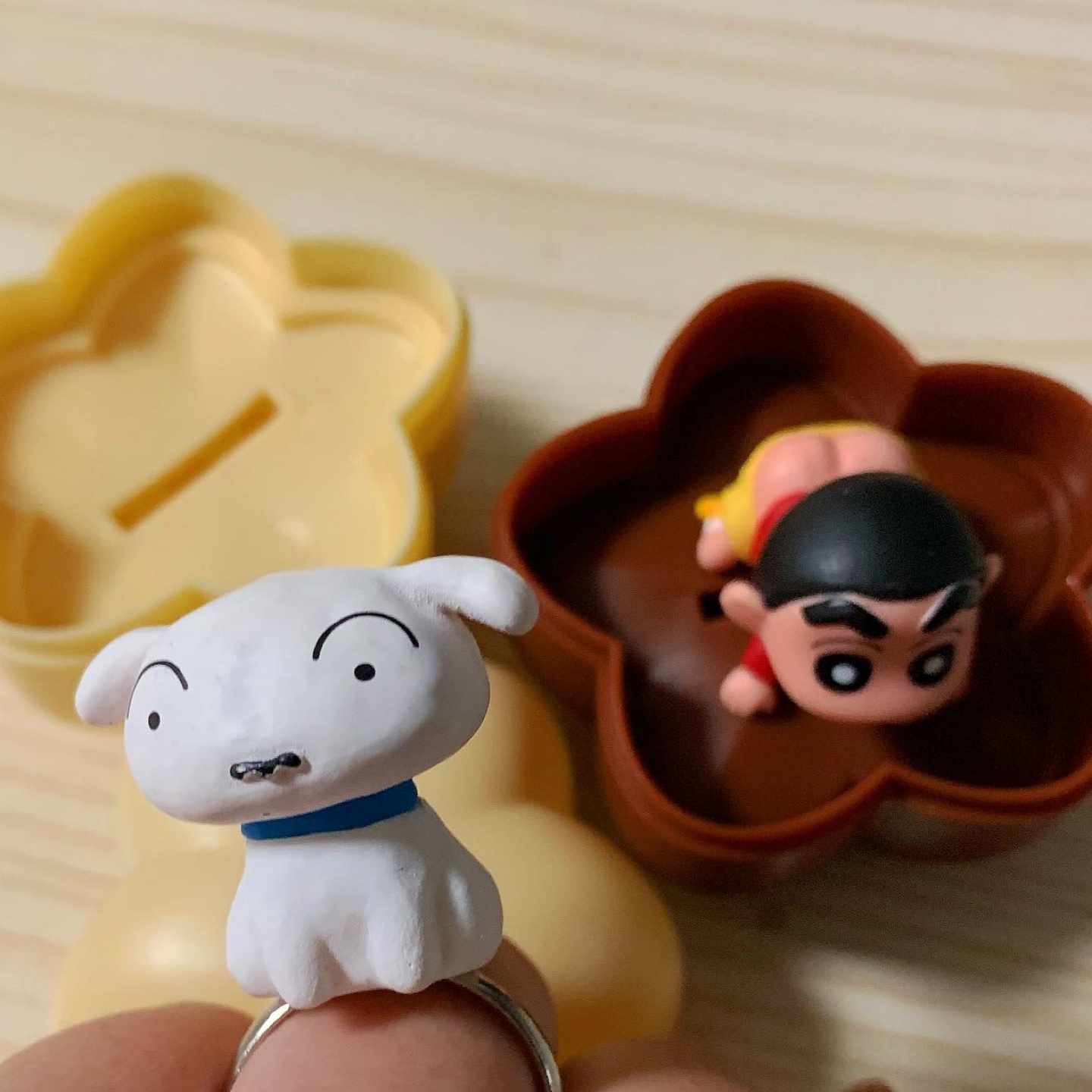 초코비 반지케이스와 짱구 반지💍