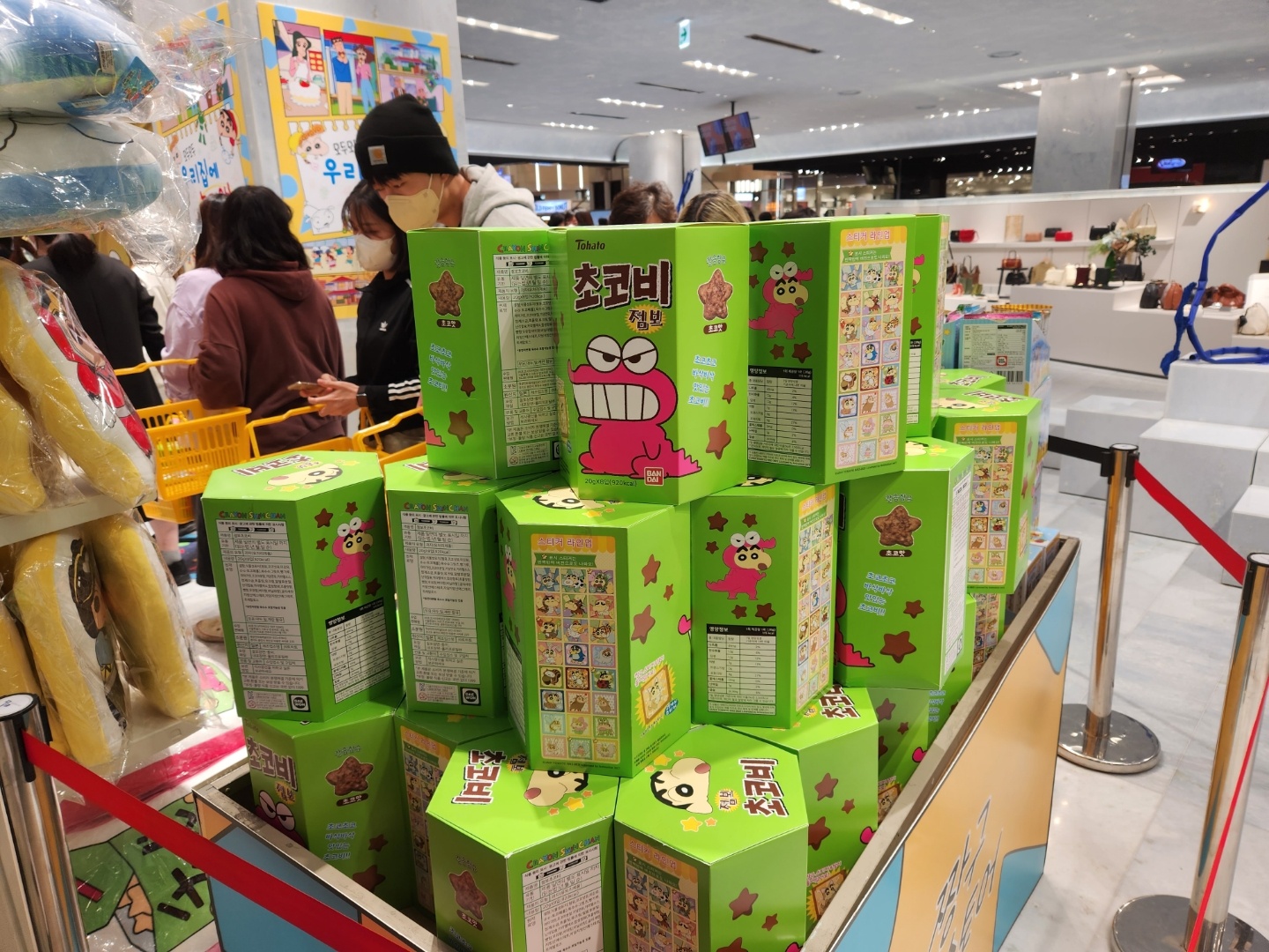 짱구 팝업스토어 대구갔다옴!!