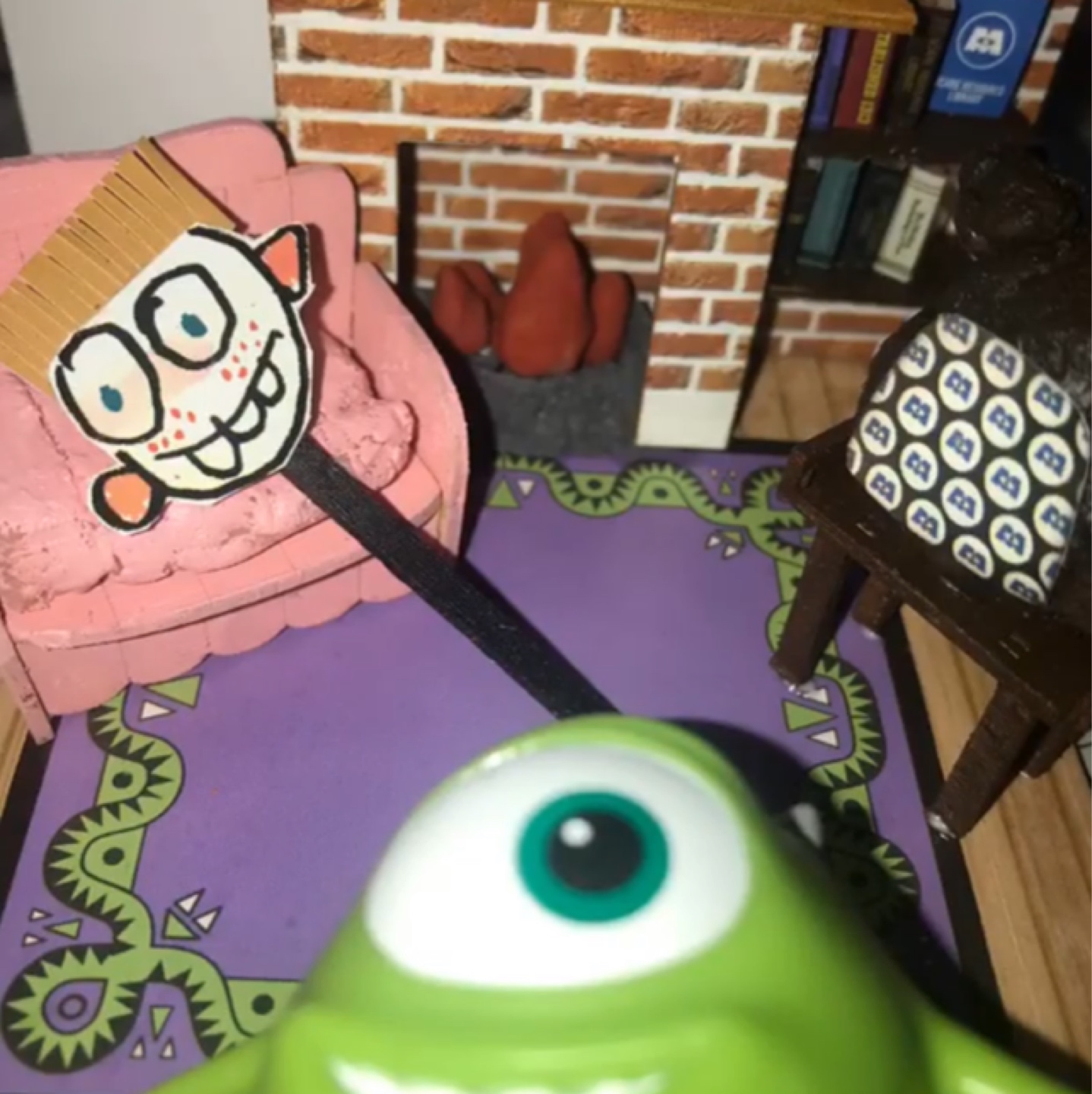 몬스터주식회사 미니어처 꾸미기