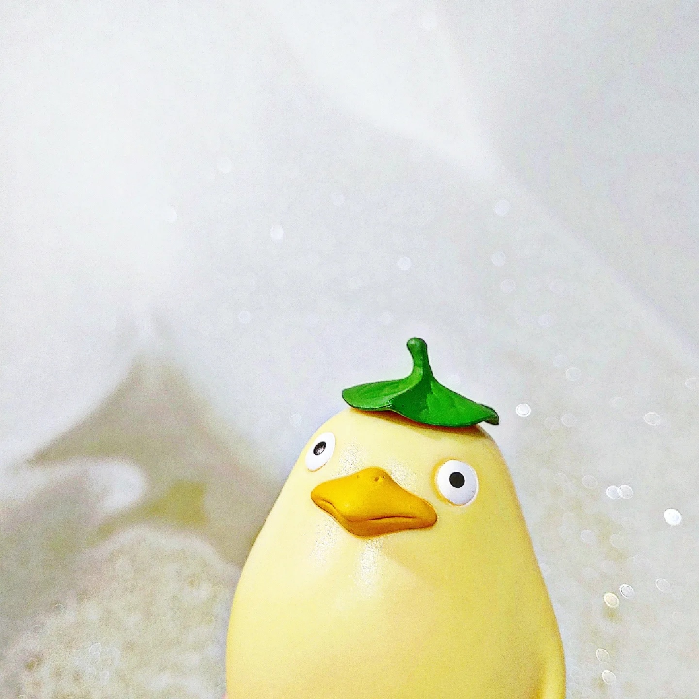 목욕을 하려는 센과 치히로의 병아리신님🐣