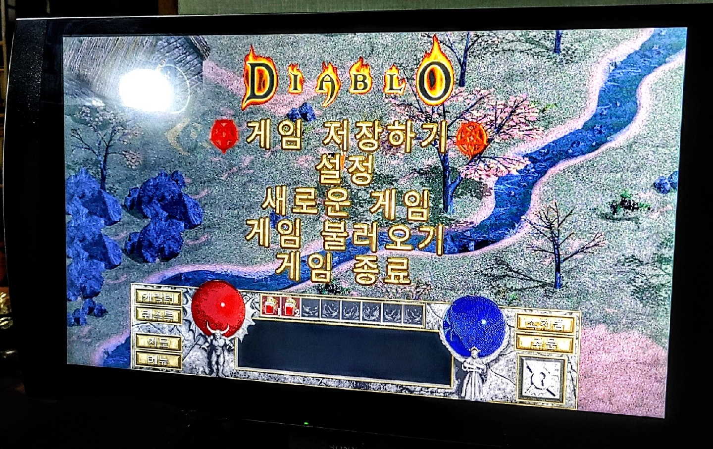 RG503 TV출력 테스트!2 다양한기종 구동 예 /휴대용 레트로게임기 파워덕질