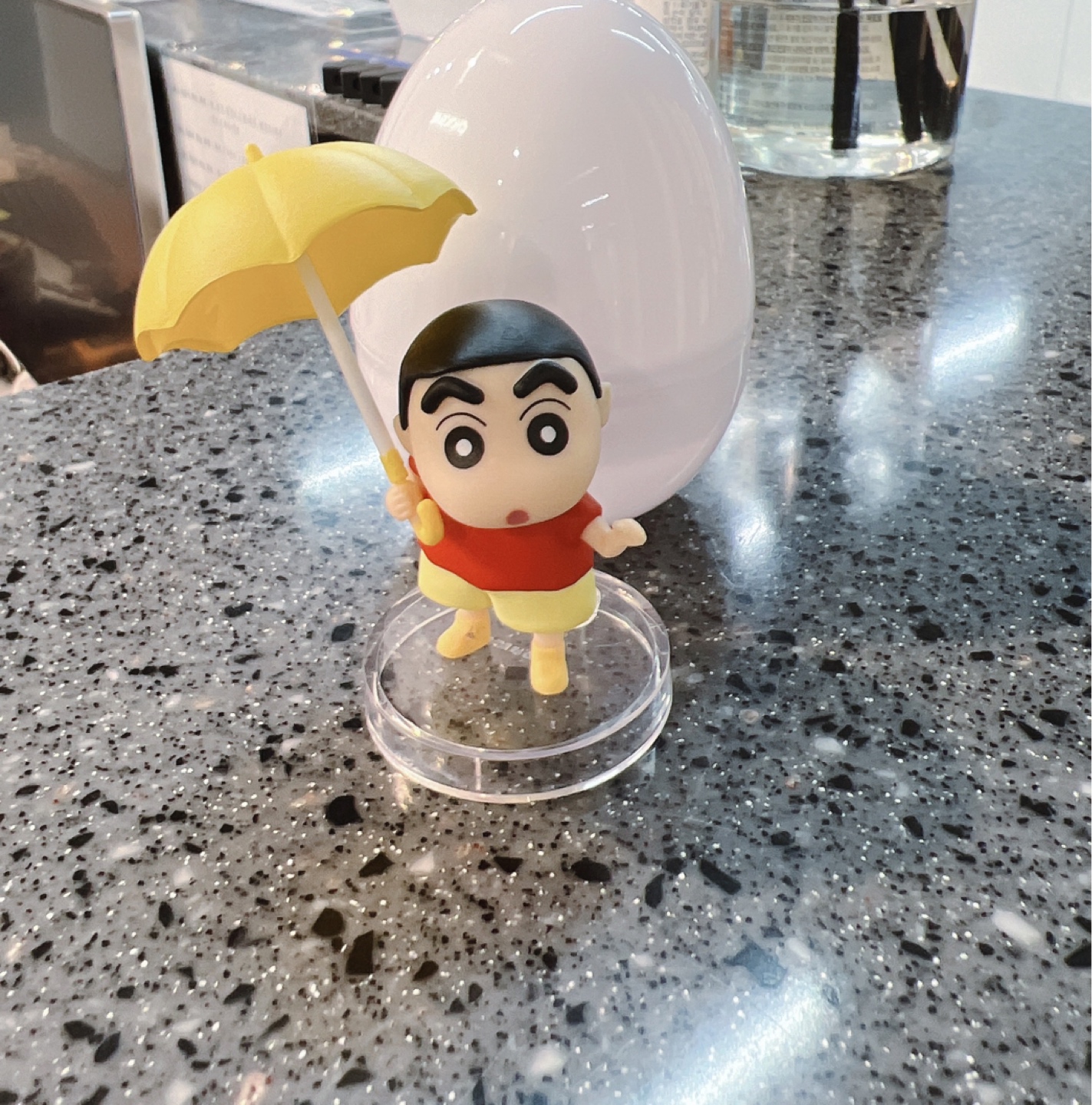 짱구 우산피규어

