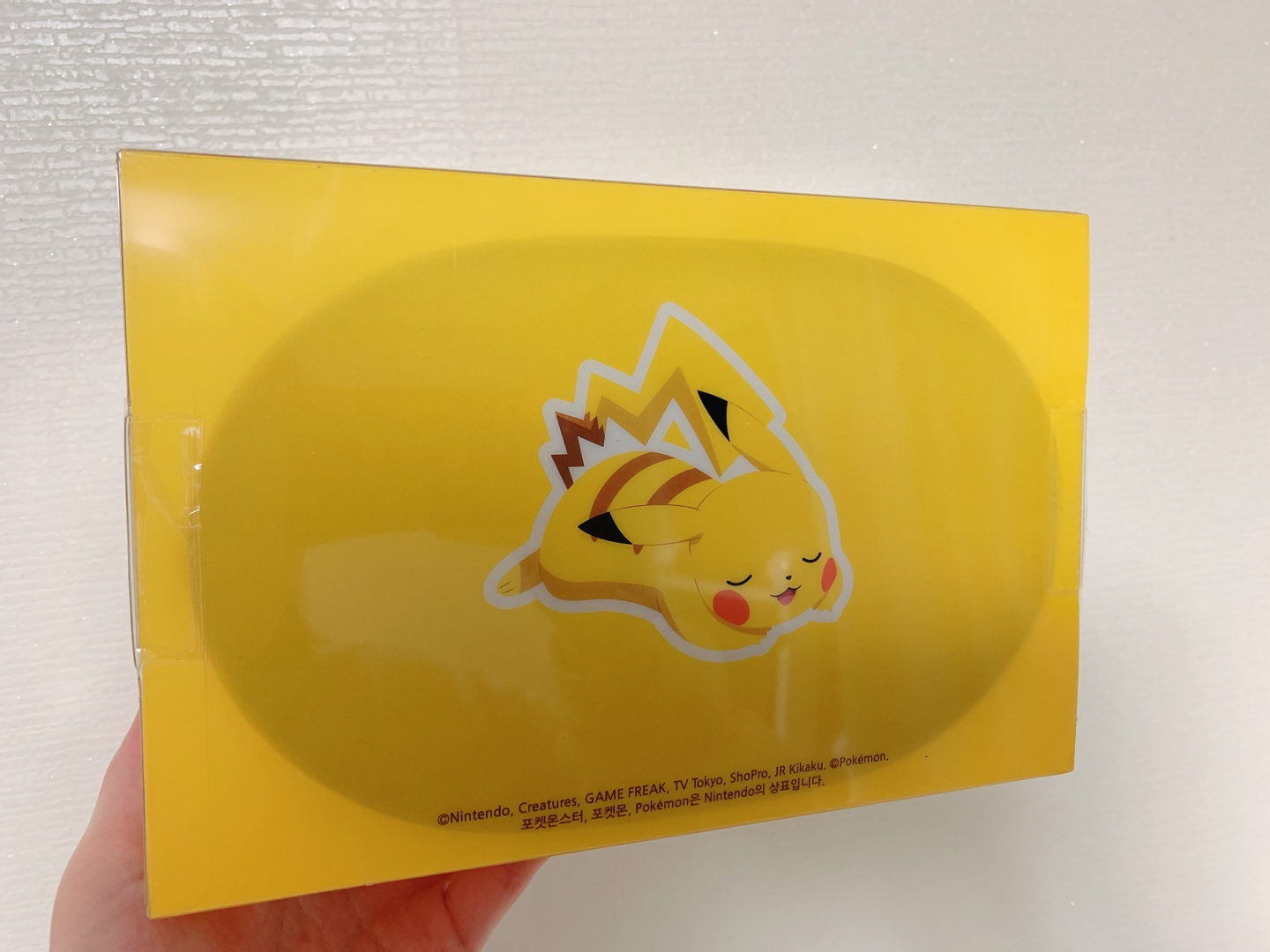 피카츄 물티슈 케이스💛