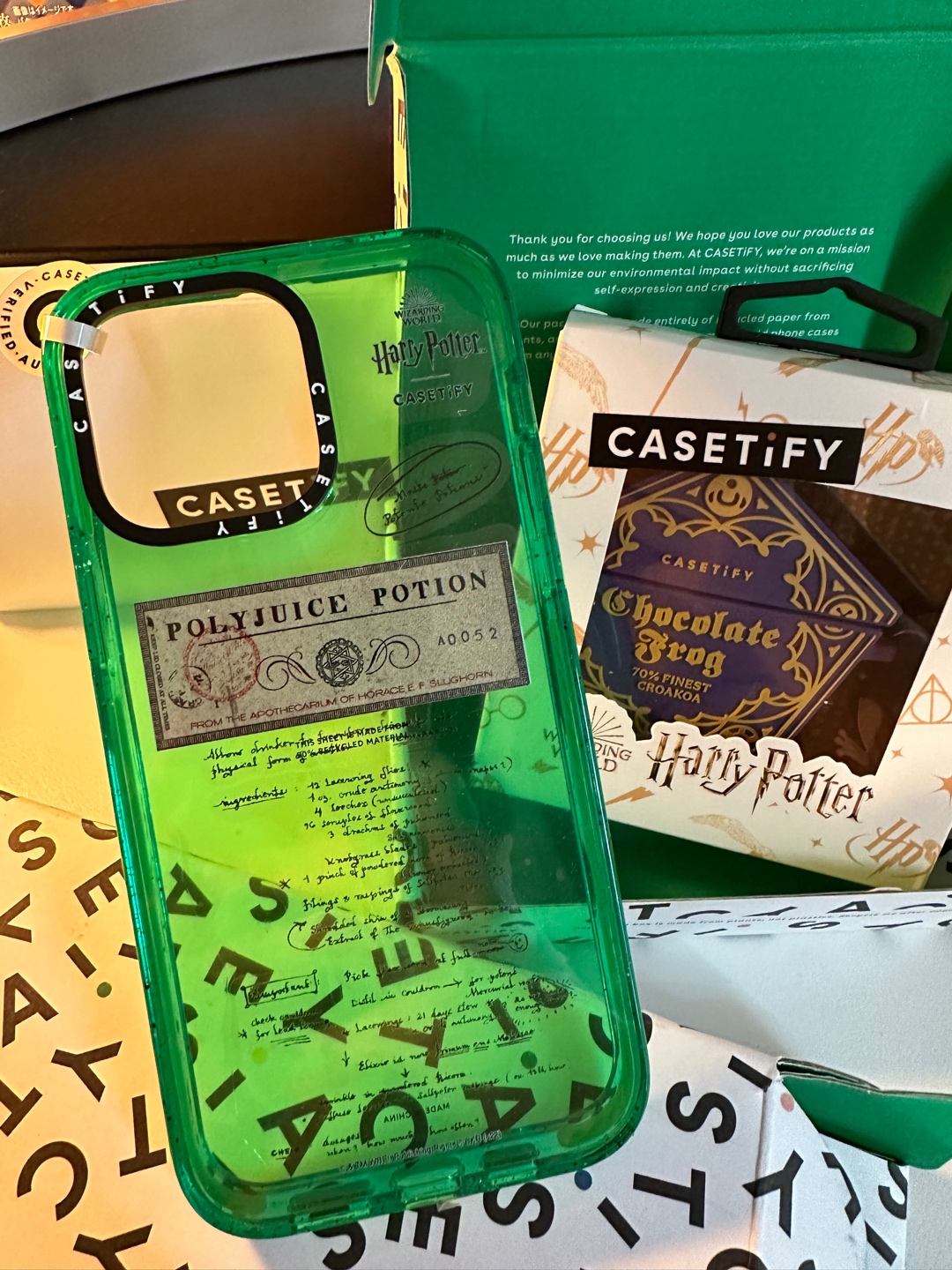 Casetify Harrypotter co-lab