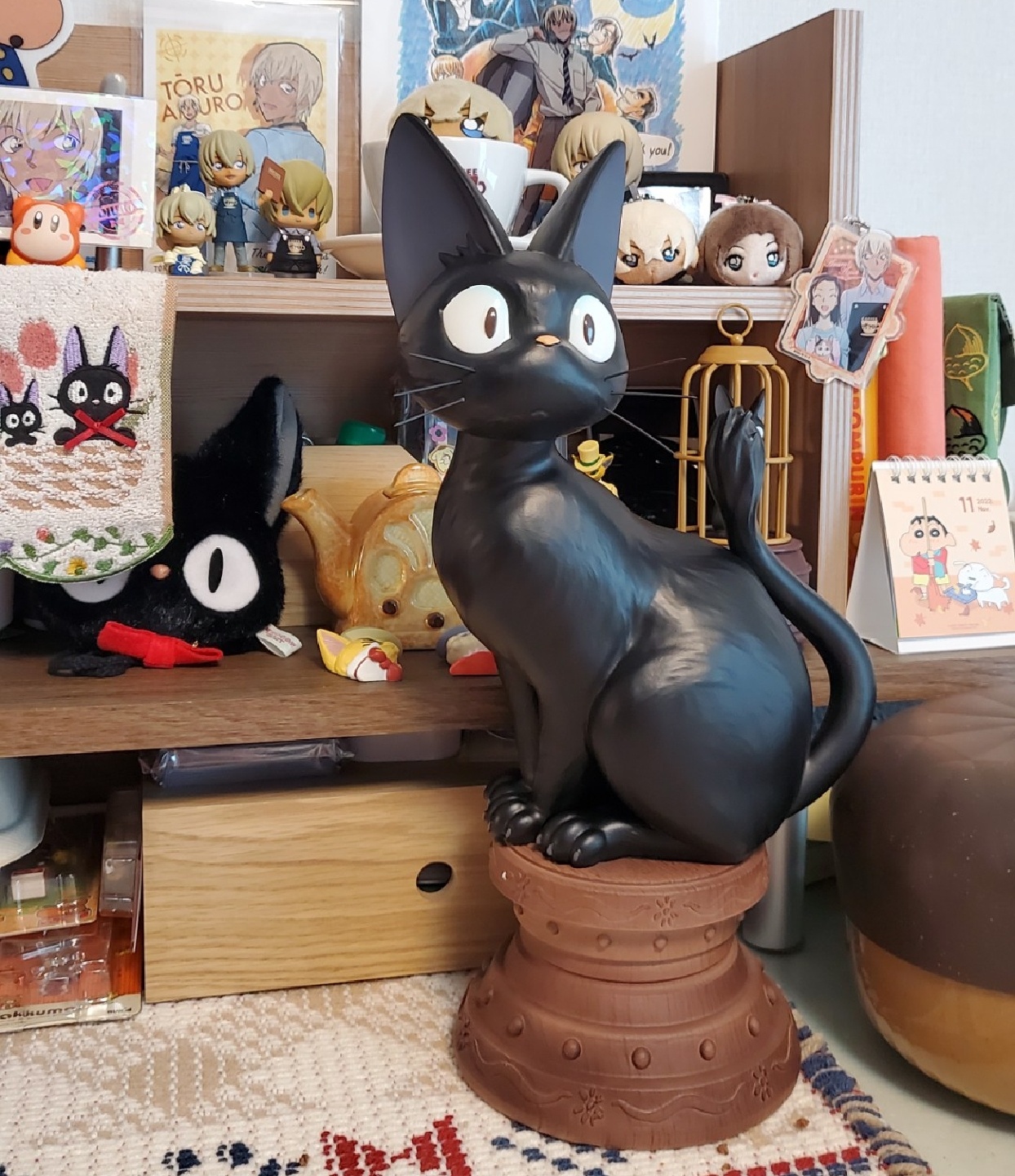 코리코 카페에서 지지 오브제🐾