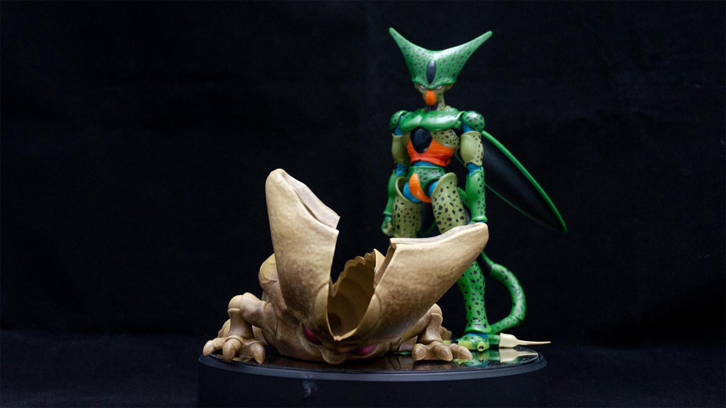 반다이 S.H.Figuarts 드래곤볼 셀 1형태 / 드래곤볼 더 브레이커즈 셀 껍데기