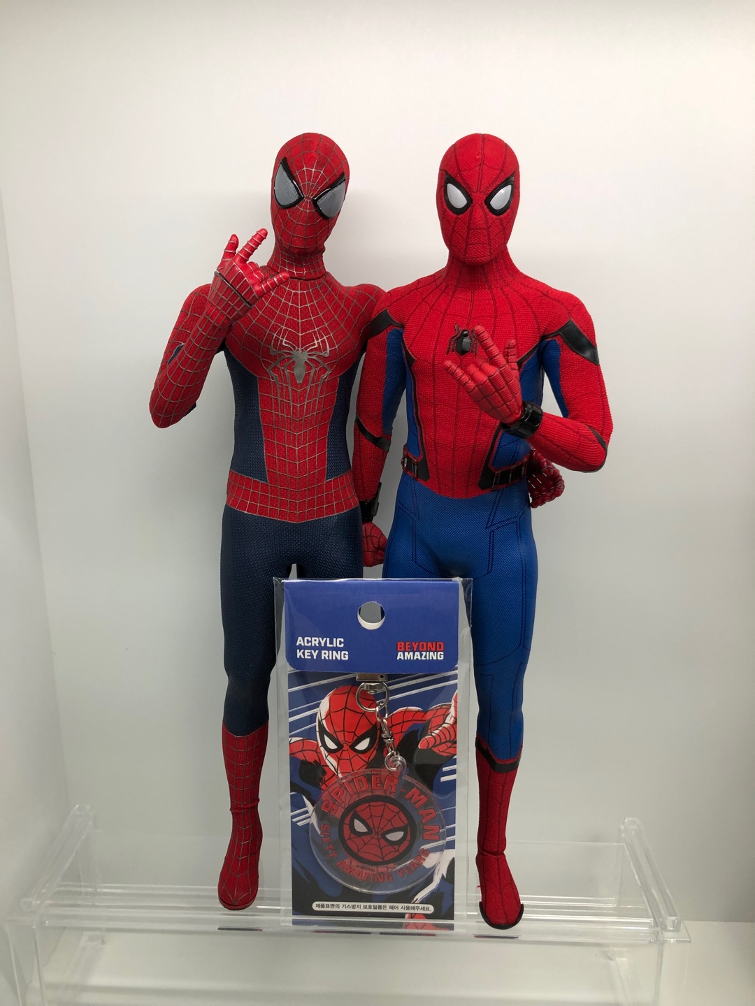 스파이더맨 60주년 키링