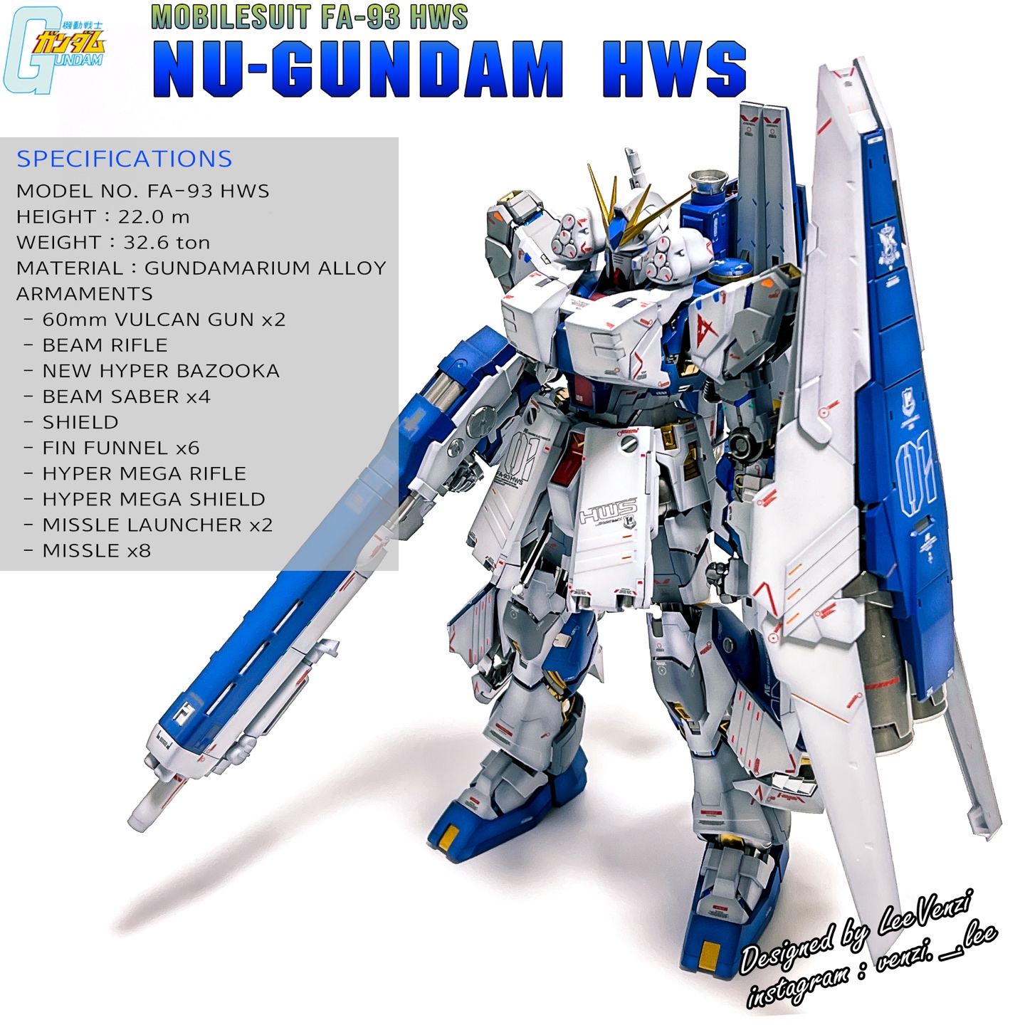 MG 뉴 건담 _ HWS