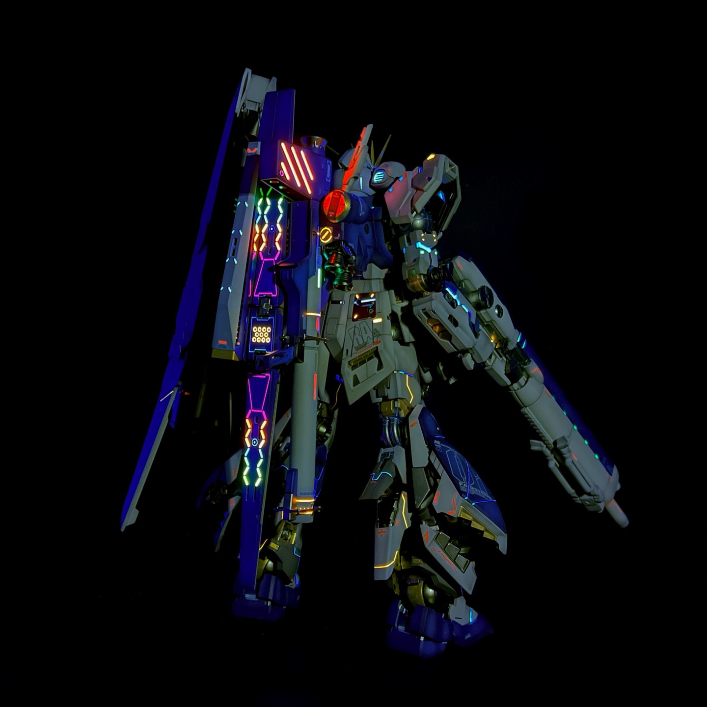 MG 뉴 건담 HWS _ 야간 촬영