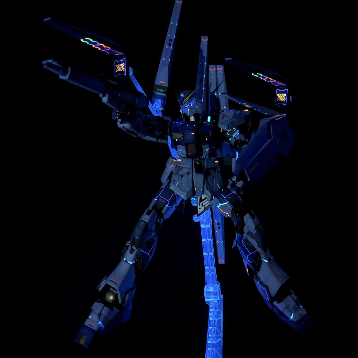 MG 뉴 건담 HWS _ 야간 촬영