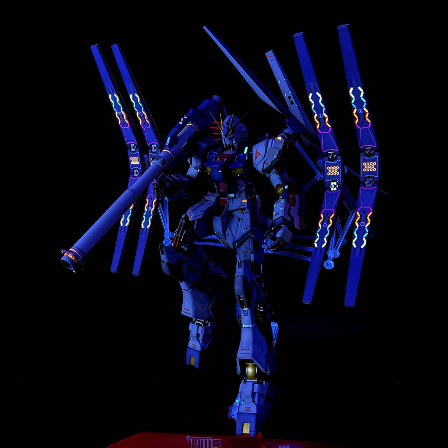 MG 뉴 건담 HWS _ 야간 촬영