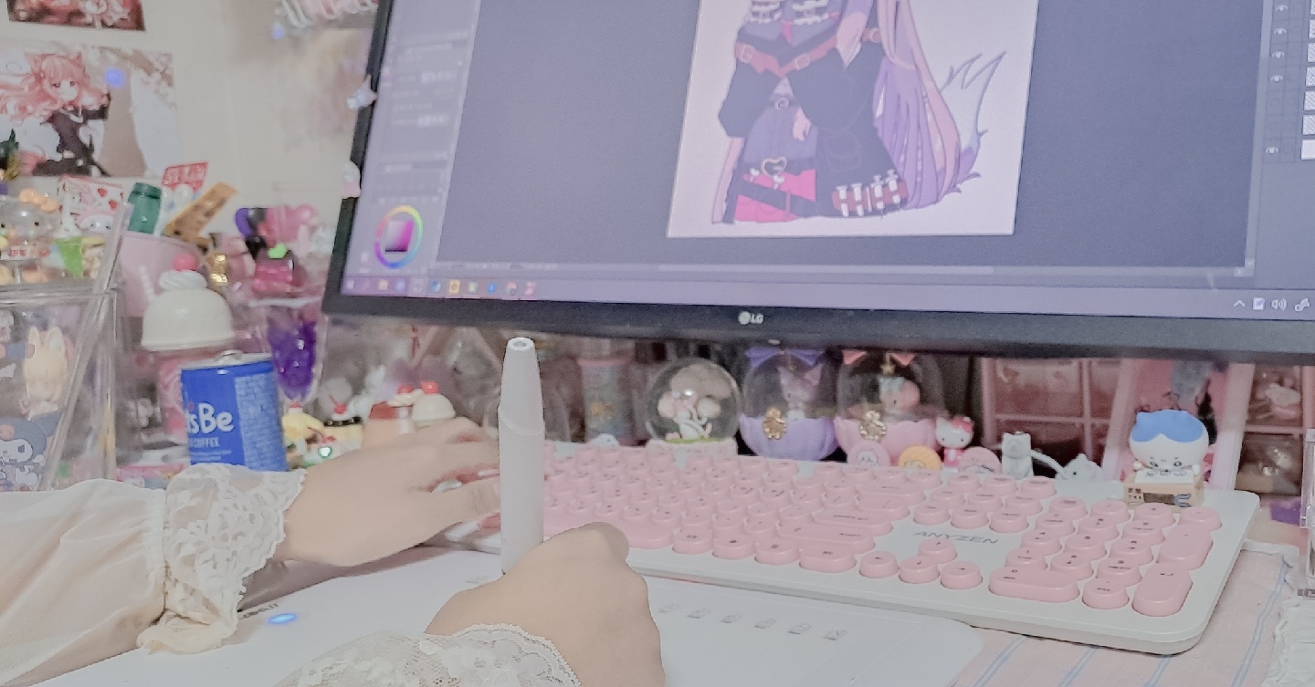 치이카와 가챠 시계  그림 그리는 하치와레 😺