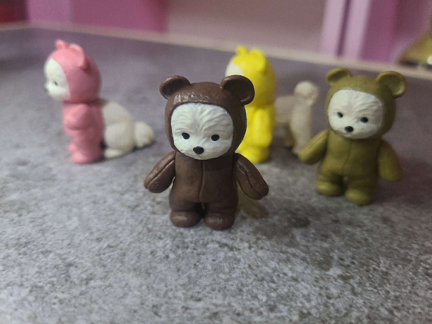 곰돌이옷입은멍멍이