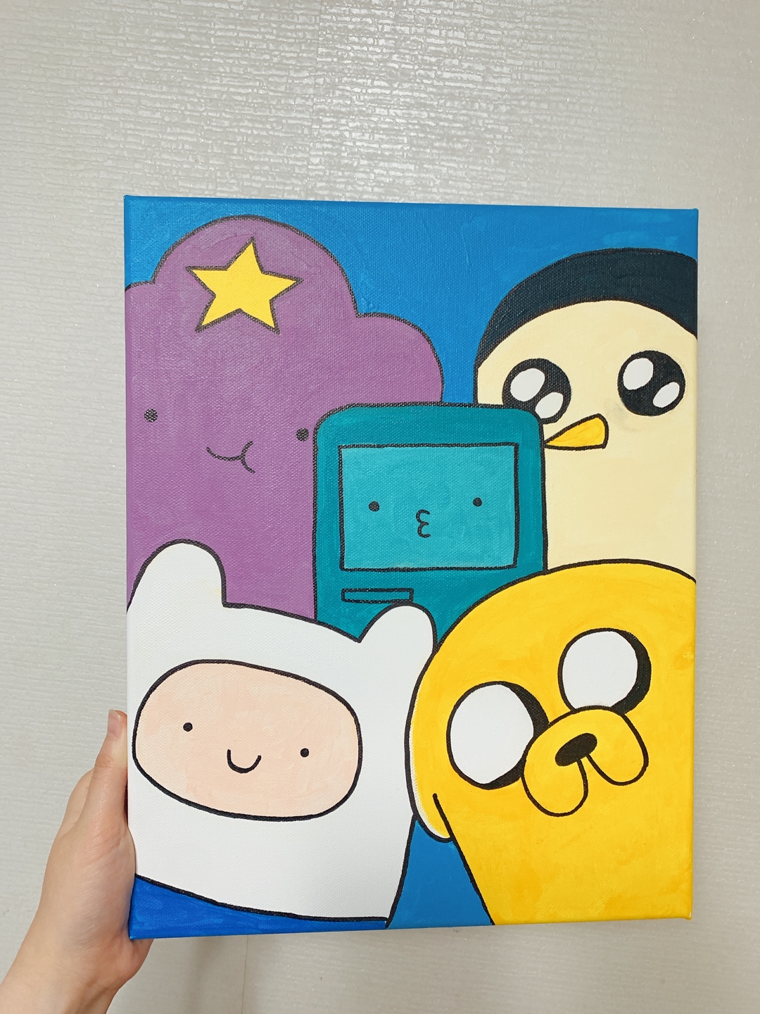 핀과 제이크 캔버스